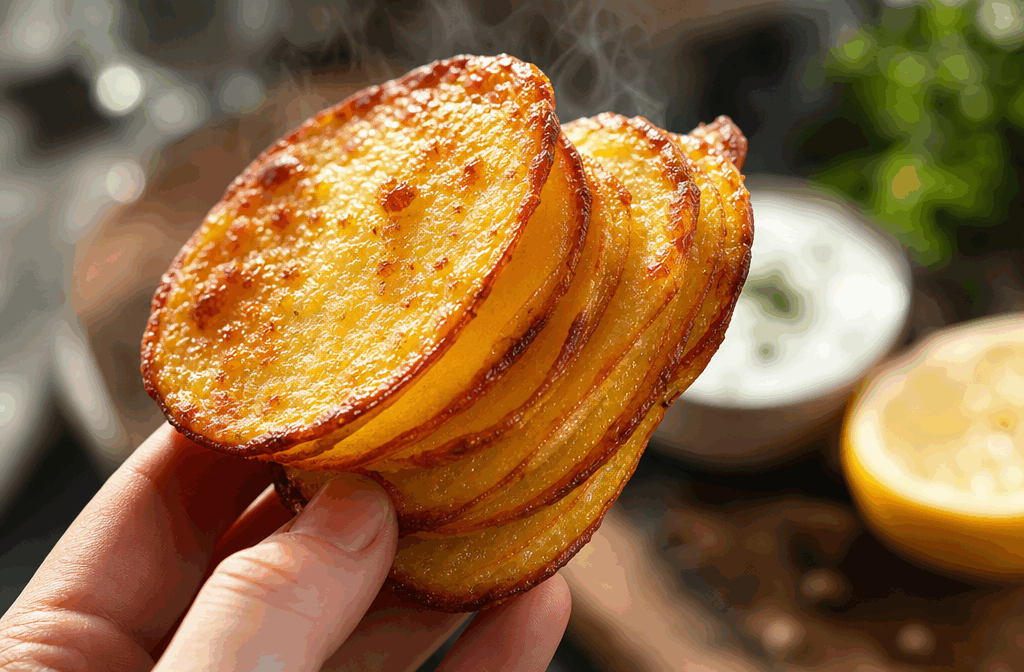 Croustillants de pommes de terre en 10 minutes, la recette simple qui change tout 🥔✨ Description Ces croustillants de pommes de terre sont de petites bouchées dorées à l’extérieur et fondantes à l’intérieur. Leur cuisson rapide en 10 minutes en fait une recette idéale pour un apéritif de dernière minute ou un accompagnement gourmand. Simple et savoureuse, elle stupéfiera vos convives par sa texture parfaite et son goût léger. Informations Temps de préparation : 5 minutes Temps de cuisson : 10 minutes Nombre de portions : 4 personnes (environ 16 croustillants) Difficulté : Facile Ingrédients Pour les croustillants 500 g de pommes de terre 1 œuf 40 g de parmesan râpé 2 cuillères à soupe de farine 1 gousse d’ail 2 cuillères à soupe d’huile d’olive Sel Poivre Quelques brins de persil frais (facultatif) Préparation Épluchez les pommes de terre puis râpez-les finement à l’aide d’une râpe à gros trous. Pressez les pommes de terre râpées dans un torchon propre pour enlever un maximum d’eau. Dans un grand bol, mélangez les pommes de terre râpées, l’œuf, le parmesan, la farine et la gousse d’ail finement hachée. Salez et poivrez selon votre goût. Faites chauffer l’huile d’olive dans une grande poêle antiadhésive à feu moyen. Formez des petits tas de pâte à l’aide de deux cuillères à soupe et déposez-les délicatement dans la poêle en les aplatissant légèrement. Laissez cuire 4 à 5 minutes de chaque côté jusqu’à obtenir une belle coloration dorée et une texture croustillante. Égouttez-les sur du papier absorbant pour retirer l’excès d’huile. Parsemez de persil haché avant de servir, si désiré. Astuces Pour plus de croustillant, ne sautez pas l’étape d’égouttage des pommes de terre râpées, cela évite qu’elles rendent trop d’eau à la cuisson. Vous pouvez remplacer le parmesan par du gruyère râpé pour un goût plus doux. Ajoutez un peu de paprika ou de cumin dans la pâte pour varier les saveurs. Servez les croustillants immédiatement pour conserver tout leur croustillant ; ils se réchauffent toutefois bien au four à 180°C pendant 5 minutes. Service Servez ces croustillants de pommes de terre en apéritif avec une sauce au yaourt à la ciboulette ou en accompagnement d’une salade verte et d’une grillade. Ils conviendront parfaitement à une soirée conviviale ou un repas rapide et gourmand.
