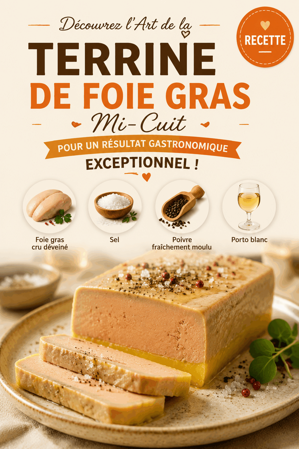 Découvrez l&rsquo;Art de la Terrine de Foie Gras Mi-Cuit pour un Résultat Gastronomique Exceptionnel !