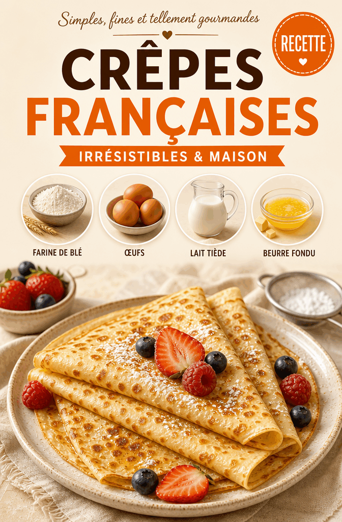 Découvrez les Astuces pour des Crêpes Françaises Irrésistibles !