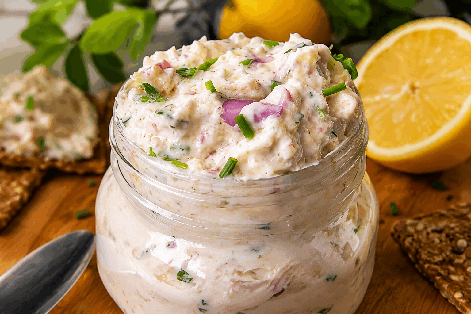 Délicieuse tartinade aux crevettes en 5 minutes, parfaite même pour diabétiques 👌✨ Description Cette tartinade aux crevettes est une recette rapide, fraîche et savoureuse qui séduira toutes les papilles, même celles des personnes diabétiques grâce à sa composition légère et équilibrée. Sa texture onctueuse et ses saveurs marines délicates en font un apéritif idéal ou une entrée saine. Parfaite pour un encas express ou un repas convivial, elle se prépare en seulement 5 minutes. Informations Temps de préparation : 5 minutes Temps de cuisson : 0 minute (crevettes précuites) Nombre de portions : 4 personnes Difficulté : Facile Ingrédients Ingrédients principaux 200 g de crevettes décortiquées et cuites 100 g de fromage frais allégé (type fromage blanc ou ricotta légère) 1 cuillère à soupe de jus de citron frais 1 cuillère à soupe de ciboulette fraîche ciselée 1 petite gousse d’ail 1 cuillère à café d’huile d’olive extra vierge Sel fin, selon goût Poivre noir du moulin, selon goût Préparation Égoutte bien les crevettes si elles sont en conserve, ou assure-toi qu’elles soient bien décongelées et sèches si fraîches. Dans un bol, dépose les crevettes, le fromage frais, le jus de citron, l’huile d’olive, la ciboulette ciselée et la gousse d’ail finement hachée ou pressée. Mixez le tout grossièrement à l’aide d’un mixeur plongeant ou d’un blender, pour obtenir une texture homogène mais encore un peu granuleuse. Assaisonne avec le sel et le poivre selon votre goût, puis mélange une dernière fois. Place la tartinade au frais pendant 5 minutes pour que les saveurs se développent, ou servez directement. Astuces Utilise des crevettes fraîches ou de qualité surgelées pour une saveur optimale et éviter les sauces trop salées. Pour une version encore plus légère, remplace le fromage frais par du yaourt grec nature 0%. Si tu préfères une tartinade plus relevée, ajoute un peu de piment doux ou d’estragon frais. Tu peux accompagner cette tartinade de bâtonnets de légumes croquants comme des carottes ou du concombre pour un apéritif sain. Service Sers cette délicieuse tartinade aux crevettes sur des tranches de pain complet légèrement grillées ou des crackers aux céréales. Elle conviendra parfaitement comme amuse-bouche lors d’un apéritif, ou en entrée légère accompagnée d’une salade fraîche. Grâce à son profil adapté, elle est idéale pour les personnes cherchant une option gourmande avec un index glycémique bas.