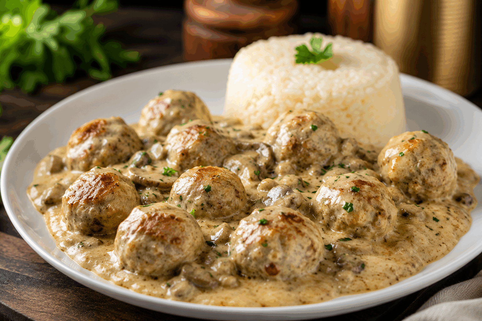 Des boulettes de viande crémeuses en 15 minutes, le repas réconfort parfait 😍 Description Ces boulettes de viande tendres et savoureuses sont nappées d’une sauce crémeuse et onctueuse, parfaite pour un repas rapide et réconfortant. Faciles à préparer, elles allient simplicité et gourmandise, idéales pour un dîner chaleureux en semaine. Informations Temps de préparation : 5 minutes Temps de cuisson : 10 minutes Nombre de portions : 4 personnes Difficulté : Facile Ingrédients Pour les boulettes 400 g de viande hachée (bœuf ou mélange porc/veau) 1 œuf 50 g de chapelure 1 gousse d’ail émincée 1 petit oignon finement haché Sel et poivre noir du moulin 1 cuillère à soupe d’huile d’olive Pour la sauce crémeuse 200 ml de crème fraîche épaisse 100 ml de bouillon de volaille ou de légumes 1 cuillère à soupe de moutarde douce 1 cuillère à soupe de persil frais ciselé Sel et poivre Préparation Dans un saladier, mélange la viande hachée avec l’œuf, la chapelure, l’ail, l’oignon, du sel et du poivre. Malaxe jusqu’à obtenir une préparation homogène. Forme environ 16 petites boulettes avec tes mains humidifiées pour éviter que la farce ne colle. Chauffe l’huile d’olive dans une poêle antiadhésive à feu moyen-vif. Fais dorer les boulettes 5 minutes en les retournant régulièrement afin qu’elles soient bien colorées sur toutes les faces. Réduis le feu à moyen, ajoute le bouillon dans la poêle puis verse la crème fraîche et la moutarde. Mélange doucement pour bien incorporer la sauce. Laisse mijoter 5 minutes en remuant de temps en temps, jusqu’à ce que la sauce épaississe légèrement et que les boulettes soient bien cuites à cœur. Rectifie l’assaisonnement en sel et poivre, ajoute le persil ciselé en fin de cuisson et mélange une dernière fois. Astuces Pour des boulettes plus moelleuses, évite de trop travailler la viande, sinon elles risquent d’être compactes. Si tu n’as pas de moutarde, remplace-la par une cuillère à soupe de jus de citron pour relever la sauce. Pour gagner du temps, utilise de l’ail en poudre et de l’oignon séché, ça marche très bien. Tu peux accompagner ce plat avec une purée de pommes de terre ou des pâtes fraîches pour un repas complet. Service Sers les boulettes nappées de leur sauce crémeuse bien chaude, accompagnées d’une purée maison ou de tagliatelles fraîches. Ce plat simple est parfait pour un dîner convivial et rapide, idéal en semaine ou lors des soirées fraîches où l’on cherche du réconfort.