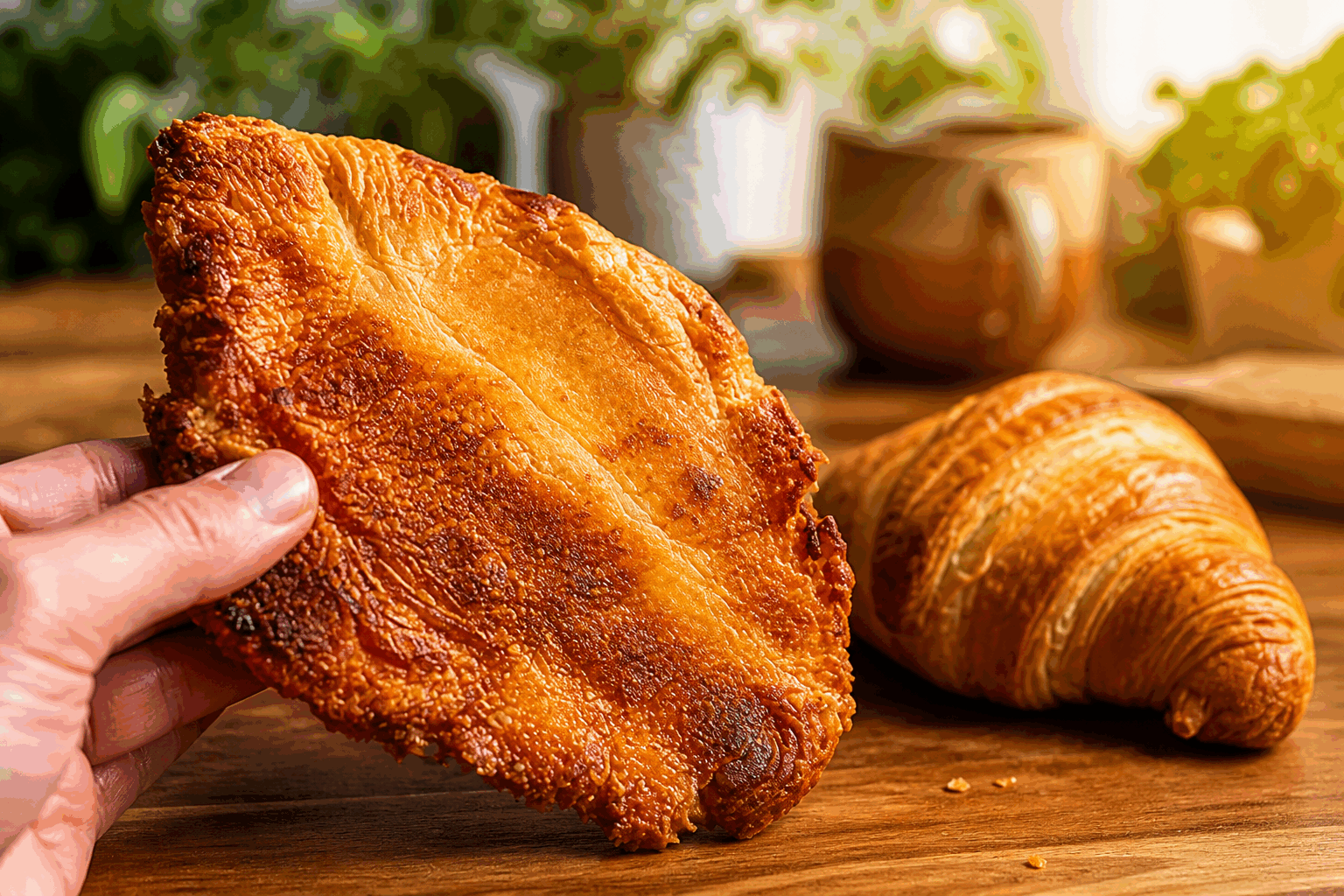 Des croissants plats et caramélisés en 15 minutes, la recette que tout le monde adore 🔥