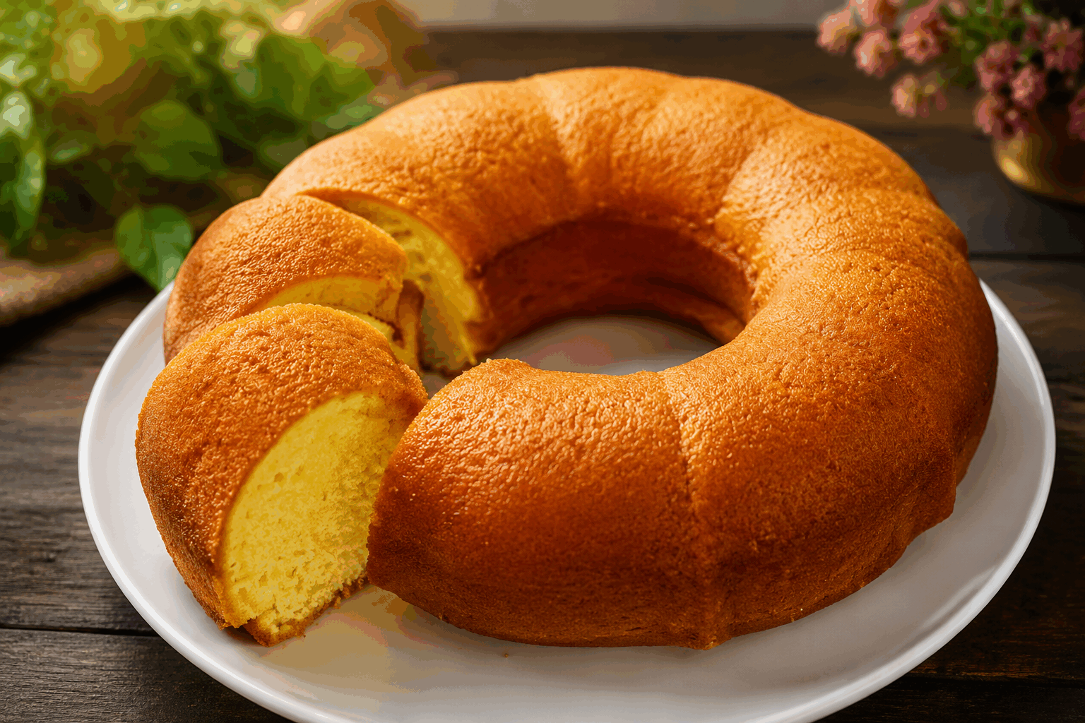 Gâteau moelleux et irrésistible en 5 minutes Description Ce gâteau moelleux, rapide à préparer, est parfait pour les moments où l’on souhaite se faire plaisir sans attendre. Sa texture fondante et son goût délicatement sucré raviront petits et grands. Idéal pour un goûter improvisé ou un dessert express. Informations Temps de préparation : 5 minutes Temps de cuisson : 15 minutes Nombre de portions : 6 personnes Difficulté : Facile Ingrédients Pour le gâteau 150 g de farine 100 g de sucre 2 œufs 100 ml de lait 80 ml d’huile neutre (tournesol ou colza) 1 sachet de levure chimique (environ 11 g) 1 cuillère à café d’extrait de vanille Une pincée de sel Préparation Préchauffe le four à 180°C (chaleur tournante de préférence). Dans un saladier, bats les œufs avec le sucre jusqu’à ce que le mélange blanchisse. Ajoute le lait, l’huile et l’extrait de vanille, puis mélange bien. Incorpore la farine tamisée, la levure chimique et la pincée de sel, puis mélange jusqu’à obtenir une pâte homogène sans grumeaux. Verse la pâte dans un moule à cake ou à gâteau préalablement beurré et fariné. Enfourne pendant 15 minutes. Vérifie la cuisson en plantant un couteau au centre : il doit ressortir légèrement humide pour garantir le moelleux. Laisse tiédir avant de démouler pour ne pas casser le gâteau. Astuces Utilise un fouet électrique pour obtenir une pâte bien aérienne rapidement. Pour varier les saveurs, ajoute des zestes d’agrume ou des pépites de chocolat. Ne pas trop cuire le gâteau : le cœur doit rester légèrement humide pour un moelleux optimal. Ce gâteau peut aussi être réalisé dans un moule à muffins pour des parts individuelles ultra rapides. Service Servez ce gâteau tiède ou à température ambiante, accompagné d’un coulis de fruits rouges, d’une boule de glace vanille ou simplement d’un thé ou café gourmand. Parfait pour un goûter improvisé ou un dessert léger après un repas.