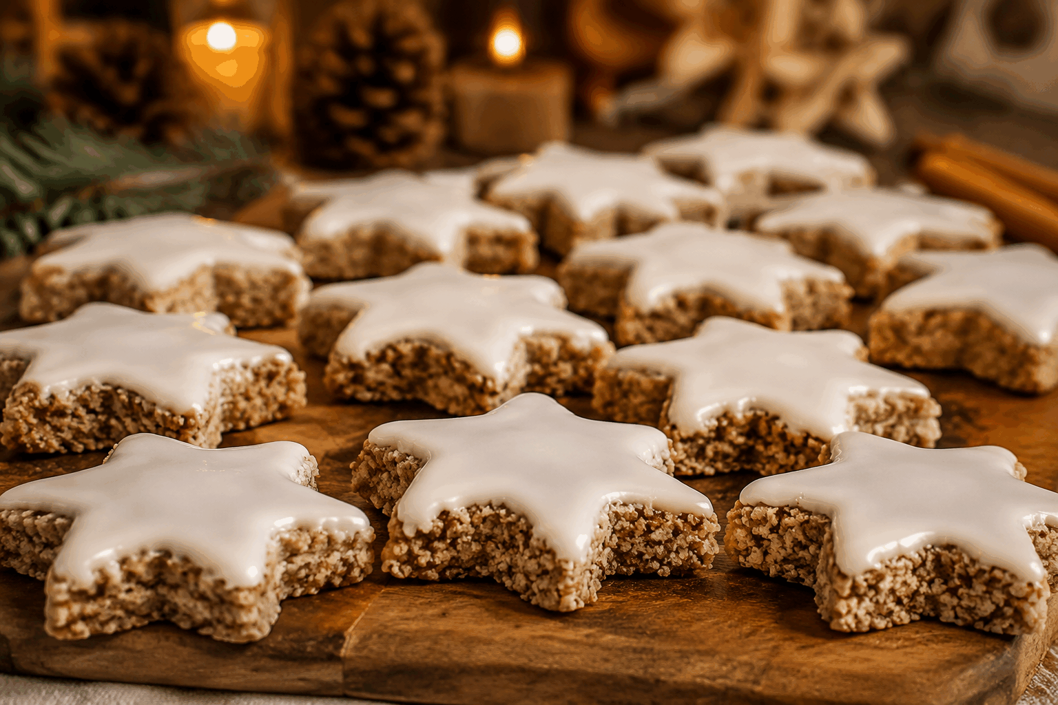 Etoiles à la cannelle sans farine : la recette gourmande en 5 minutes ✨