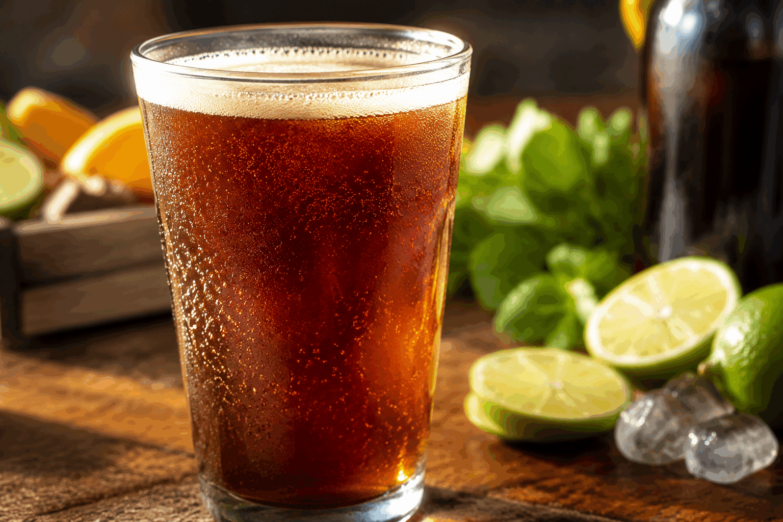 Faire son Coca-Cola maison en 5 minutes : la recette simple qui sublime l’été 🔥 Description Découvrez comment préparer un soda maison rafraîchissant et pétillant, inspiré du célèbre Coca-Cola, en seulement 5 minutes. Cette recette facile et rapide vous offre une boisson sucrée agrémentée d’arômes d’agrumes, d’épices et de caramel, idéale pour les chaudes journées d’été. Parfait pour impressionner vos invités ou simplement se faire plaisir de façon naturelle ! Informations Temps de préparation : 5 minutes Temps de cuisson : 0 minute Nombre de portions : 4 verres Difficulté : Facile Ingrédients Pour le sirop maison 250 ml d’eau 150 g de sucre blanc 1 cuillère à soupe de jus de citron frais 1 cuillère à café d’extrait de vanille 1/2 cuillère à café de cannelle en poudre 1/4 cuillère à café de muscade râpée 1 cuillère à café de caramel liquide (pour la couleur) Quelques gouttes d’essence naturelle d’orange (facultatif) Pour le soda 1 litre d’eau gazeuse bien fraîche Glaçons Préparation Dans une casserole, porte l’eau à ébullition puis ajoute le sucre. Remue jusqu’à complete dissolution pour obtenir un sirop simple. Hors du feu, incorpore le jus de citron, l’extrait de vanille, la cannelle, la muscade, le caramel liquide et l’essence d’orange si utilisée. Mélange bien pour homogénéiser. Laisse refroidir complètement le sirop à température ambiante. Dans une carafe, verse l’eau gazeuse, puis ajoute délicatement 60 ml de sirop maison par verre (ajuste selon tes goûts). Mélange doucement pour éviter de faire perdre les bulles. Ajoute des glaçons et sers immédiatement pour une boisson fraîche et pétillante. Astuces Utilise de l’eau gazeuse bien fraîche pour conserver un maximum de bulles et une sensation rafraîchissante. Adapte la dose de sirop selon ton goût, tu peux aussi préparer un sirop plus concentré si tu veux plus de saveur. Pour un goût plus complexe, ajoute une petite touche de gingembre frais râpé dans le sirop avant de le retirer du feu. Conserve le sirop au réfrigérateur jusqu’à une semaine dans un récipient hermétique. Service Servez ce Coca-Cola maison bien frais dans de grands verres hauts avec des glaçons et une tranche de citron ou d’orange pour la touche estivale. Idéal lors d’une journée ensoleillée, en pique-nique, barbecue ou simplement pour accompagner vos desserts gourmands d’été.