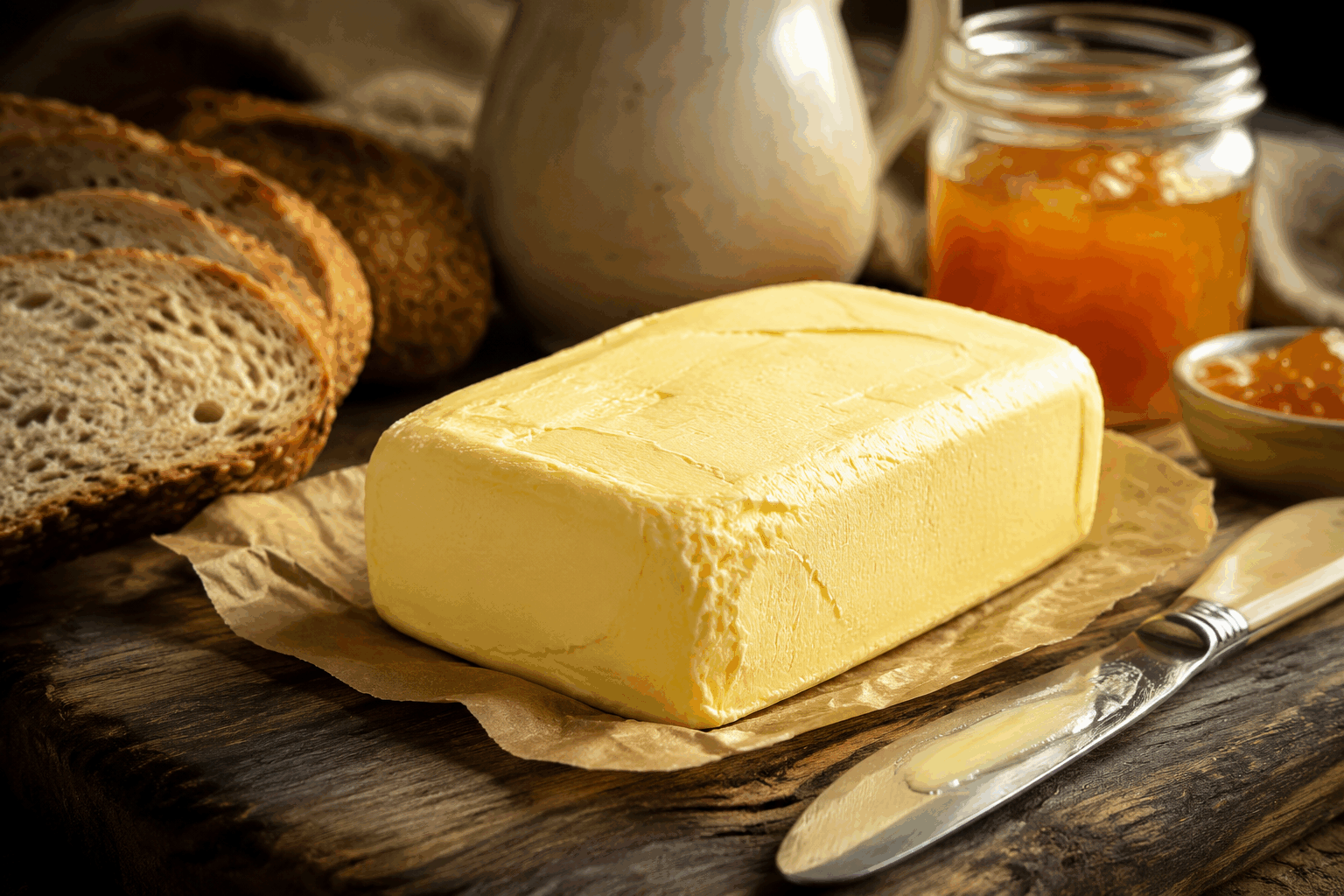 Faites votre beurre maison en 5 minutes avec un seul ingrédient, facile et délicieux ! 🔥 Description Préparez un beurre frais et savoureux en seulement quelques minutes avec un ingrédient simple : la crème fraîche entière. Ce beurre maison, à la texture onctueuse et au goût délicat, apportera une touche authentique et gourmande à toutes vos préparations. Facile et rapide, cette recette est parfaite pour ceux qui souhaitent maîtriser leur alimentation en partant de la base. Informations Temps de préparation : 5 minutes Temps de cuisson : 0 minute Nombre de portions : 100 g de beurre environ Difficulté : Facile Ingrédients Pour le beurre maison 250 ml de crème fraîche entière (35% de matière grasse minimum), bien froide 1 pincée de sel (optionnel) Préparation Versez la crème fraîche entière très froide dans un bol ou dans le bol d’un robot pâtissier équipé du fouet. Battez la crème à vitesse moyenne puis élevée pendant environ 3 à 5 minutes. La crème va d’abord monter en chantilly, puis continuer à être fouettée jusqu’à ce que le beurre commence à se séparer du petit-lait. Lorsque le beurre forme une masse jaune compacte et que le liquide (petit-lait) est visible, arrêtez le fouettage. Versez le contenu dans une passoire fine pour récupérer le beurre et égouttez le petit-lait. Placez le beurre dans un bol et rincez-le à l’eau froide pour éliminer les résidus de petit-lait, en pressant doucement pour extraire l’eau. Si vous le souhaitez, ajoutez une pincée de sel et malaxez le beurre pour bien l’incorporer. Formez une boule ou un bloc avec le beurre, enveloppez-le dans un film alimentaire, puis réservez au frais jusqu’à utilisation. Astuces Utilisez une crème fraîche entière et de bonne qualité pour un meilleur goût et une texture optimale. Pensez à bien refroidir la crème et le matériel avant de commencer, cela facilite la séparation du beurre. Ne jetez pas le petit-lait : il peut être utilisé dans des smoothies, des pâtisseries ou pour cuisiner des crêpes. Pour aromatiser votre beurre, ajoutez des herbes fraîches ciselées ou une touche d’ail après la préparation. Service Servez le beurre maison sur du pain frais, des tartines ou accompagnez-le de légumes vapeur, poisson ou pommes de terre pour rehausser le goût naturel de vos plats. Ce beurre artisanal est idéal pour les petits-déjeuners, les goûters ou toute occasion où la gourmandise simple et authentique s’impose.