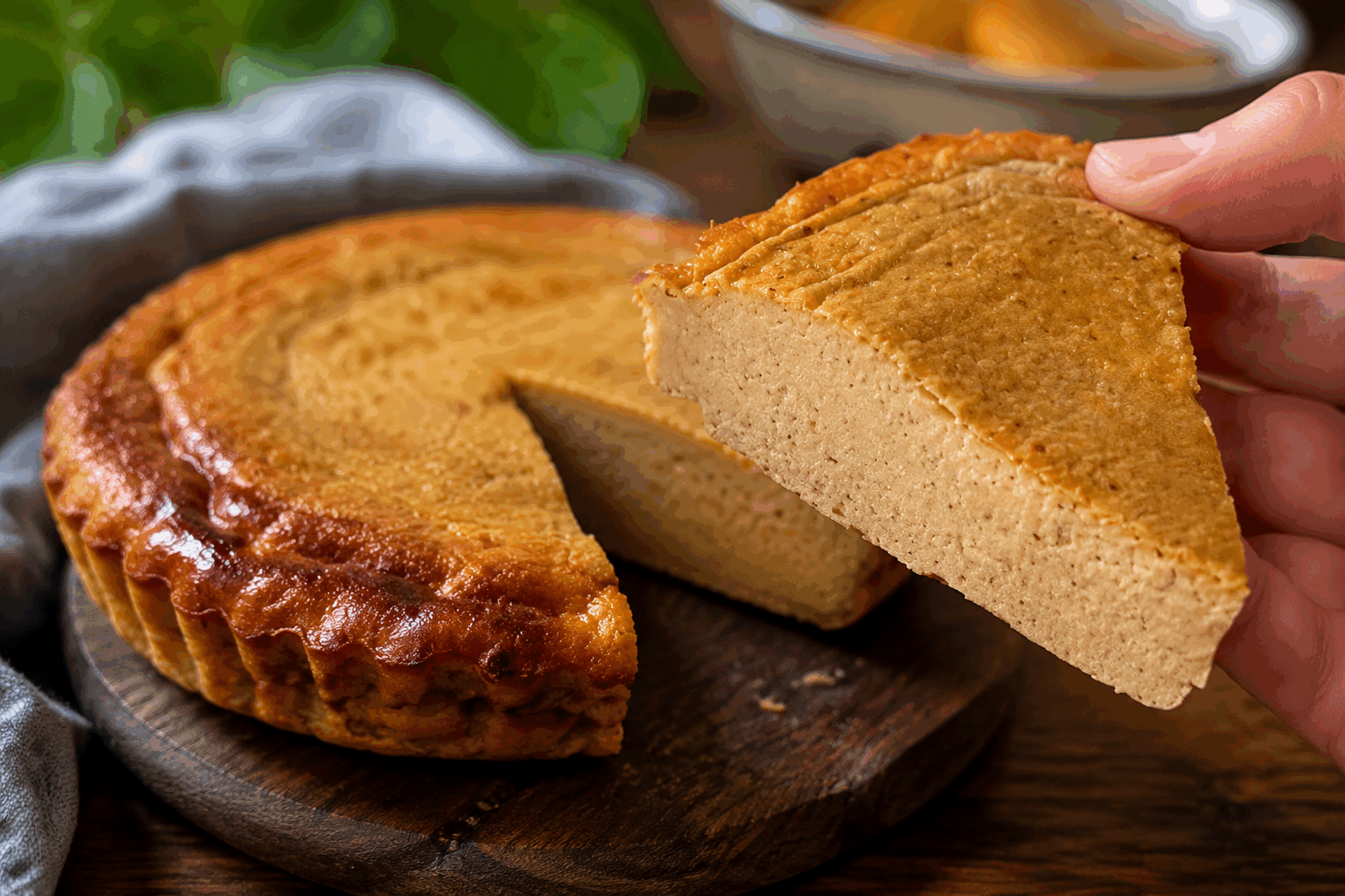 Flan de cacahuètes sans farine ni gluten, prêt en 5 minutes, un délice léger et surprenant 🔥 Description Ce flan de cacahuètes est une douceur légère et originale, réalisée sans farine ni gluten, idéale pour les intolérants et les amateurs de saveurs authentiques. Sa texture fondante combinée à la richesse subtile des cacahuètes grillées en fait un dessert surprenant, prêt en un temps record. Parfait pour une pause gourmande rapide ou pour terminer un repas sur une note délicate. Informations Temps de préparation : 5 minutes Temps de cuisson : 25 minutes Nombre de portions : 4 personnes Difficulté : Facile Ingrédients Pour le flan 150 g de cacahuètes grillées non salées 3 œufs entiers 200 ml de lait (animal ou végétal au choix) 100 ml de crème liquide légère 50 g de sucre de canne 1 cuillère à café d’extrait de vanille 1 pincée de sel Préparation Préchauffe le four à 160°C (chaleur tournante de préférence). Torréfie légèrement les cacahuètes dans une poêle à sec pendant 2 minutes pour intensifier leur saveur, puis laisse-les refroidir. Mixe finement les cacahuètes dans un robot jusqu’à obtenir une poudre grossière. Dans un saladier, bats les œufs avec le sucre et la pincée de sel jusqu’à ce que le mélange blanchisse légèrement. Ajoute le lait, la crème et l’extrait de vanille, puis mélange bien. Incorpore la poudre de cacahuètes et mélange jusqu’à obtenir une préparation homogène. Verse la préparation dans des ramequins individuels ou un moule à flan légèrement beurré. Place les ramequins dans un bain-marie au four et laisse cuire pendant 20 à 25 minutes, jusqu’à ce que le flan soit pris mais encore légèrement tremblotant au centre. Sors les flans du four et laisse-les refroidir à température ambiante avant de les placer au réfrigérateur pendant au moins 1 heure pour une texture optimale. Astuces Pour une version encore plus rapide, utilise du lait concentré non sucré en remplaçant la crème et le sucre. Varie les plaisirs en remplaçant une partie des cacahuètes par des noisettes ou amandes finement broyées. Passe les cacahuètes au mixeur en pulsations courtes pour éviter que la pâte ne devienne trop grasse. Pour décorer, ajoute un peu de cacahuètes concassées ou un filet de miel sur le flan une fois servi. Service Servez ce flan frais, directement dans ses ramequins, accompagné d’un coulis de fruits rouges ou d’un sorbet citron pour contraster la richesse des cacahuètes. Ce dessert léger est parfait en fin de repas ou pour une pause gourmande sans culpabilité.