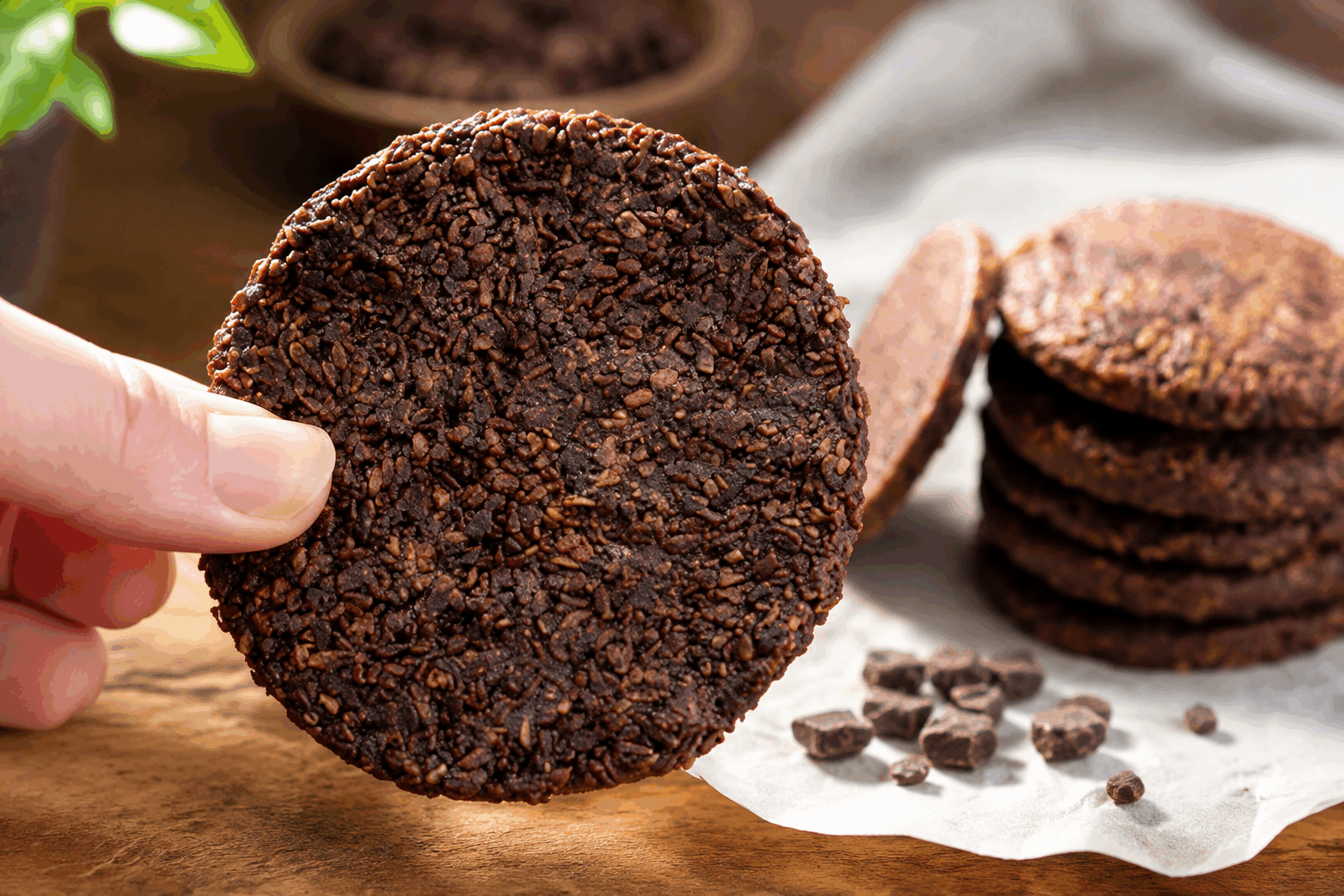 Galettes petit-déjeuner en 2 ingrédients, sans cuisson ni gluten : la pause parfaite 😍 Description Ces galettes petit-déjeuner sont une solution rapide et saine, idéales pour démarrer la journée sans prise de tête. Composées seulement de deux ingrédients naturels, elles sont sans gluten et ne nécessitent aucun passage au four ou à la poêle. Leur texture moelleuse et leur goût légèrement sucré en font une pause parfaite pour le matin. Informations Temps de préparation : 10 minutes Temps de cuisson : 0 minute Nombre de portions : 4 galettes Difficulté : Facile Ingrédients Pour les galettes 100 g de flocons d’avoine sans gluten 200 g de banane bien mûre (environ 2 bananes moyennes) Préparation Écrase la banane dans un bol jusqu’à obtenir une purée bien lisse. Ajoute les flocons d’avoine sans gluten à la purée de banane. Mélange soigneusement jusqu’à obtenir une pâte homogène, un peu collante mais malléable. Forme 4 galettes compactes avec tes mains sur une assiette ou un plat. Laisse reposer les galettes au réfrigérateur pendant au moins 10 minutes pour qu’elles se raffermissent. Serre immédiatement ou accompagne-les de fruits frais, miel ou yaourt selon tes envies. Astuces Utilise des bananes très mûres pour un maximum de douceur et une meilleure liaison. Si la pâte est trop humide, ajoute un peu plus de flocons d’avoine pour ajuster la texture. Pour une variante, ajoute une pincée de cannelle ou une cuillère de beurre de noix dans la préparation. Conserve les galettes au réfrigérateur dans une boîte hermétique jusqu’à 24 heures. Service Sers ces galettes telles quelles en collation rapide ou accompagne-les d’un smoothie, d’un café ou d’un thé pour un petit-déjeuner complet et équilibré. Elles sont parfaites pour les matins pressés ou les pauses gourmandes sans culpabilité.