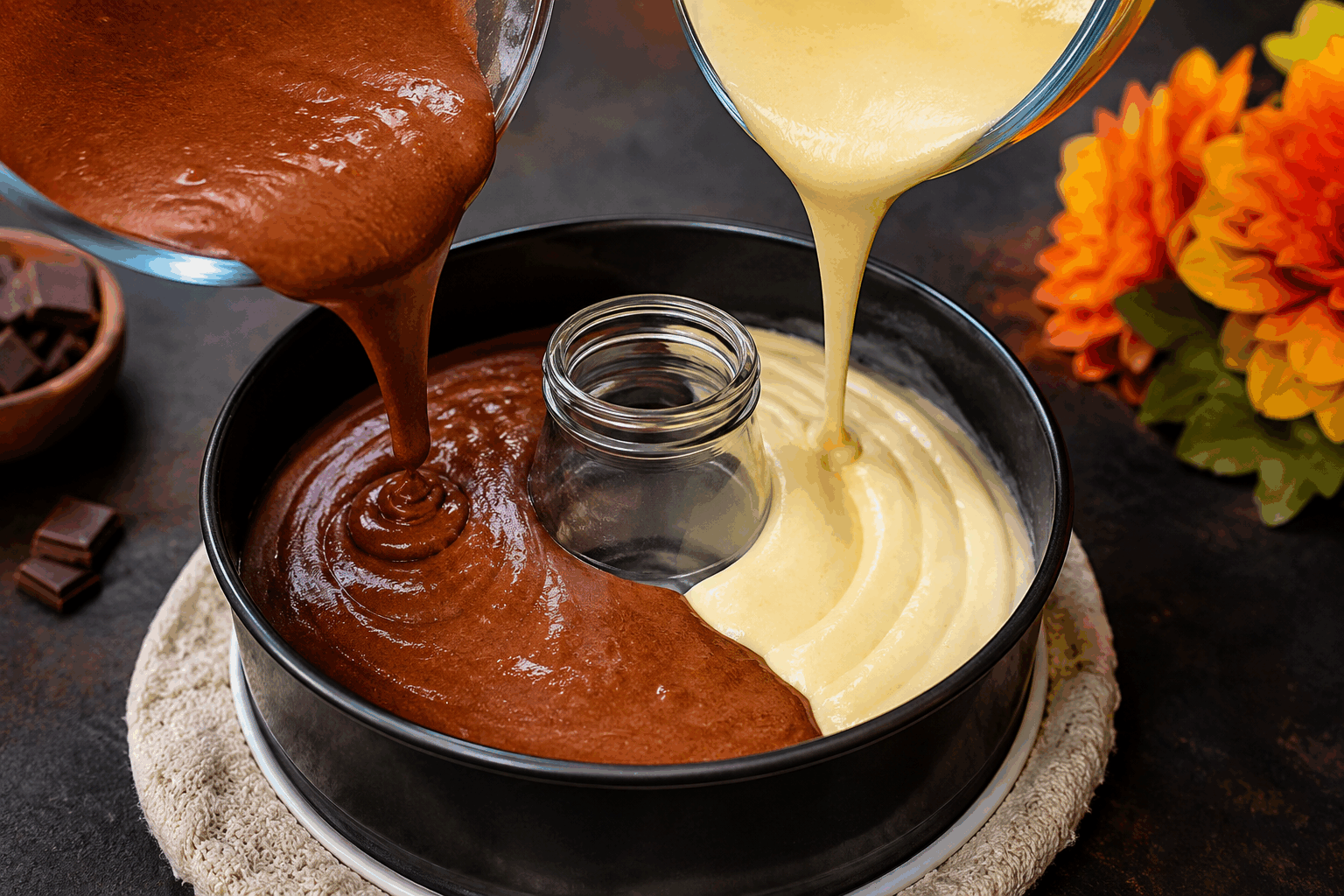 Gâteau 2 en 1 prêt en 5 minutes, l’astuce gourmande qui change tout 🔥