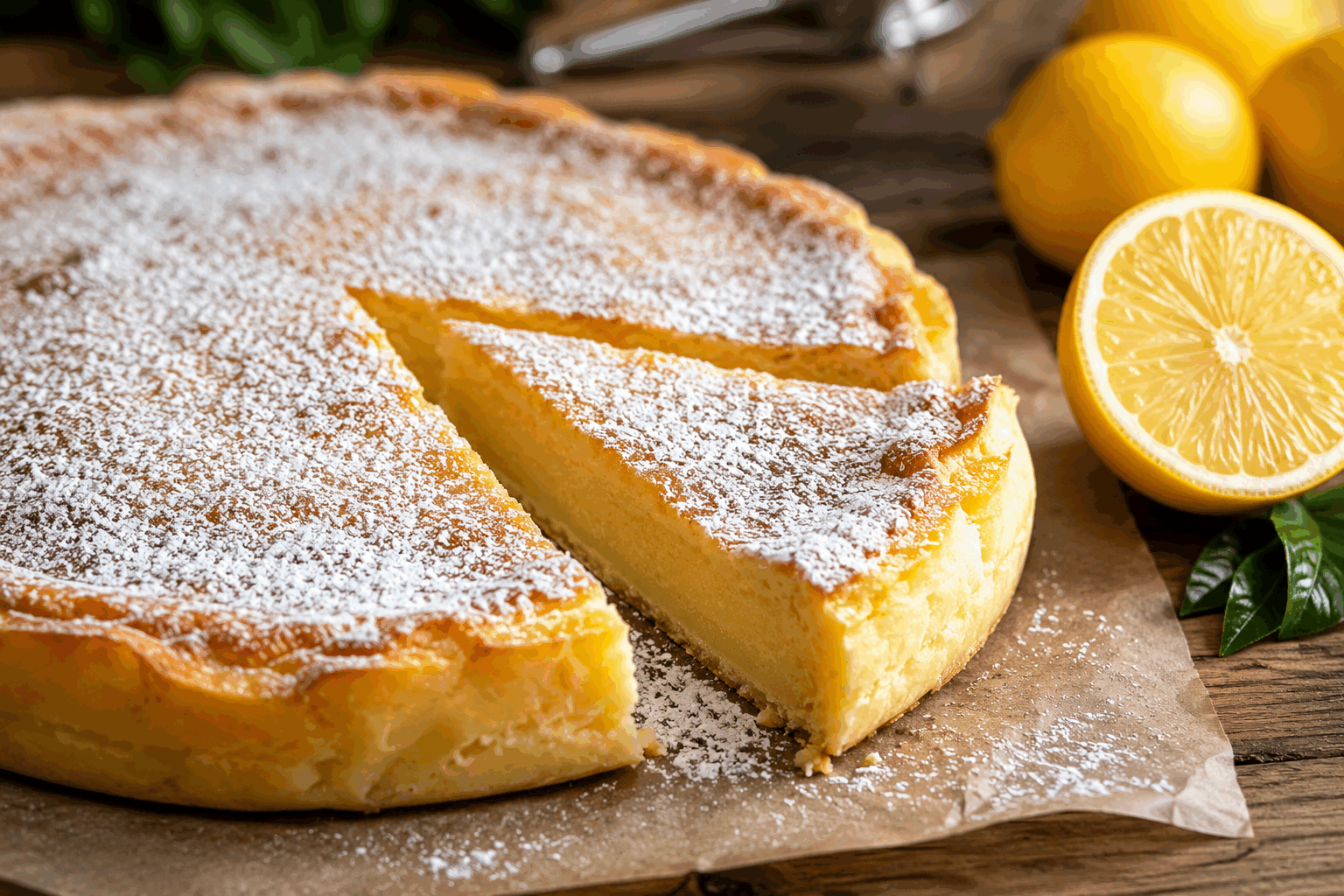 Gâteau au citron moelleux sans farine ni noix, prêt en 5 minutes, fondant et léger 👌 Description Ce gâteau au citron est une gourmandise légère et fondante, parfaite pour les amateurs de saveurs acidulées. Sans farine ni noix, il est idéal pour les personnes allergiques ou recherchant une recette rapide et facile. Grâce à sa texture moelleuse et son goût frais, il convient parfaitement pour un dessert express ou un goûter parfumé. Informations Temps de préparation : 5 minutes Temps de cuisson : 30 minutes Nombre de portions : 6 personnes Difficulté : Facile Ingrédients Pour le gâteau 4 œufs 200 g de sucre en poudre 150 g de poudre d'amandes 1 citron non traité (zeste et jus) 1 cuillère à café de levure chimique 1 pincée de sel 50 g de beurre fondu Préparation Préchauffe le four à 180°C (chaleur tournante si possible). Sépare les blancs des jaunes d'œufs. Monte les blancs en neige ferme avec une pincée de sel. Bats les jaunes avec le sucre jusqu’à ce que le mélange blanchisse et devienne mousseux. Ajoute le zeste râpé et le jus du citron, la poudre d'amandes, la levure chimique et le beurre fondu, mélange délicatement. Incorpore délicatement les blancs en neige à la préparation à l’aide d’une spatule pour conserver l’air et la légèreté. Verse la pâte dans un moule à gâteau beurré ou chemisé de papier sulfurisé. Enfourne pour 25 à 30 minutes, vérifie la cuisson avec la lame d’un couteau qui doit ressortir propre. Laisse tiédir avant de démouler sur une grille. Astuces Pense à bien monter les blancs en neige pour obtenir un gâteau aérien et léger. Utilise un citron bio pour profiter pleinement des zestes sans additifs chimiques. Pour un goût plus intense, ajoute un peu d’extrait de vanille ou de liqueur de citron dans la pâte. Ce gâteau se conserve 2 jours bien emballé à température ambiante, ou plus longtemps au réfrigérateur. Service Serre ce gâteau au citron moelleux nature ou légèrement saupoudré de sucre glace. Il accompagne parfaitement une tasse de thé ou un café lors d’un goûter convivial. Il peut aussi être servi avec un coulis de fruits rouges ou une crème chantilly légère pour une touche gourmande supplémentaire.