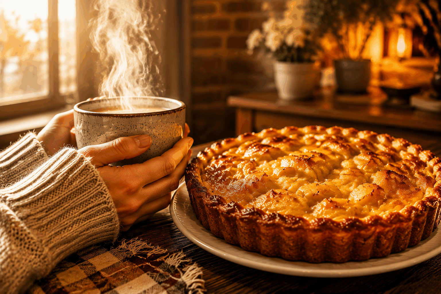 Gâteau aux pommes fondant en 10 minutes, la recette secrète de grand-mère ✨