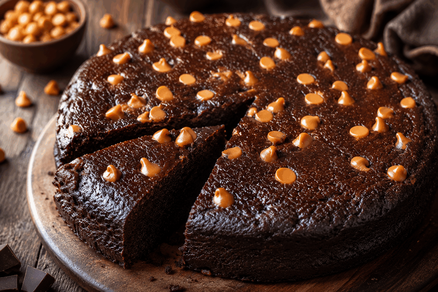 Gâteau chocolat fruité sans farine ni fécule, prêt en 5 minutes et fondant à souhait ✨ Description Ce gâteau au chocolat fondant et ultra-rapide est sans farine ni fécule, idéal pour les intolérants au gluten ou les amateurs de desserts légers. Agrémenté de fruits frais ou secs, il apporte fraîcheur et gourmandise en seulement 5 minutes de préparation. Parfait pour un dessert express ou un goûter improvisé, il allie douceur chocolatée et notes fruitées subtiles. Informations Temps de préparation : 5 minutes Temps de cuisson : 25 minutes Nombre de portions : 6 personnes Difficulté : Facile Ingrédients Pour le gâteau 200 g de chocolat noir 70 % de cacao 150 g de beurre doux 4 œufs moyens 100 g de sucre en poudre 1 pincée de sel Pour la garniture fruitée 100 g de fruits rouges frais (framboises, myrtilles, fraises) 50 g de noix ou amandes concassées (optionnel) 1 cuillère à soupe d’extrait de vanille (facultatif) Préparation Préchauffe le four à 180°C (th. 6). Fais fondre le chocolat avec le beurre au bain-marie ou au micro-ondes par intervalles de 30 secondes, en remuant entre chaque, jusqu’à obtention d’un mélange lisse. Dans un saladier, bats les œufs avec le sucre et la pincée de sel jusqu’à ce que le mélange devienne mousseux et clair. Incorpore délicatement le mélange chocolat-beurre fondu aux œufs sucrés, en veillant à ne pas casser la mousse. Ajoute l’extrait de vanille si tu le souhaites, puis verse la préparation dans un moule à cake ou à manqué beurré et fariné (ou chemisé de papier cuisson). Répartis les fruits rouges sur la surface du gâteau et parseme éventuellement d’amandes ou noix concassées pour plus de croquant. Enfourne pour 20 à 25 minutes selon ton four : le cœur doit rester fondant, tu peux vérifier avec la pointe d’un couteau qui doit ressortir légèrement humide. Laisse refroidir avant de démouler pour garder un bel aspect et une texture fondante. Astuces Remplace les fruits rouges frais par des fruits secs ou confits selon la saison ou tes goûts. Pour un gâteau encore plus moelleux, sépare les blancs des jaunes, monte les blancs en neige et incorpore-les délicatement en dernier. Utilise un chocolat de qualité pour un goût intense et un bon fondant. Consomme ce gâteau dans les 24 heures pour profiter pleinement de son moelleux et de la fraîcheur des fruits. Service Sers ce gâteau au chocolat fruité tiède ou à température ambiante, accompagné d’une boule de glace vanille ou d’une cuillère de crème fouettée. Il se prête parfaitement à un goûter convivial ou un dessert léger après un repas copieux. N’hésite pas à décorer avec quelques fruits frais pour une jolie présentation colorée.