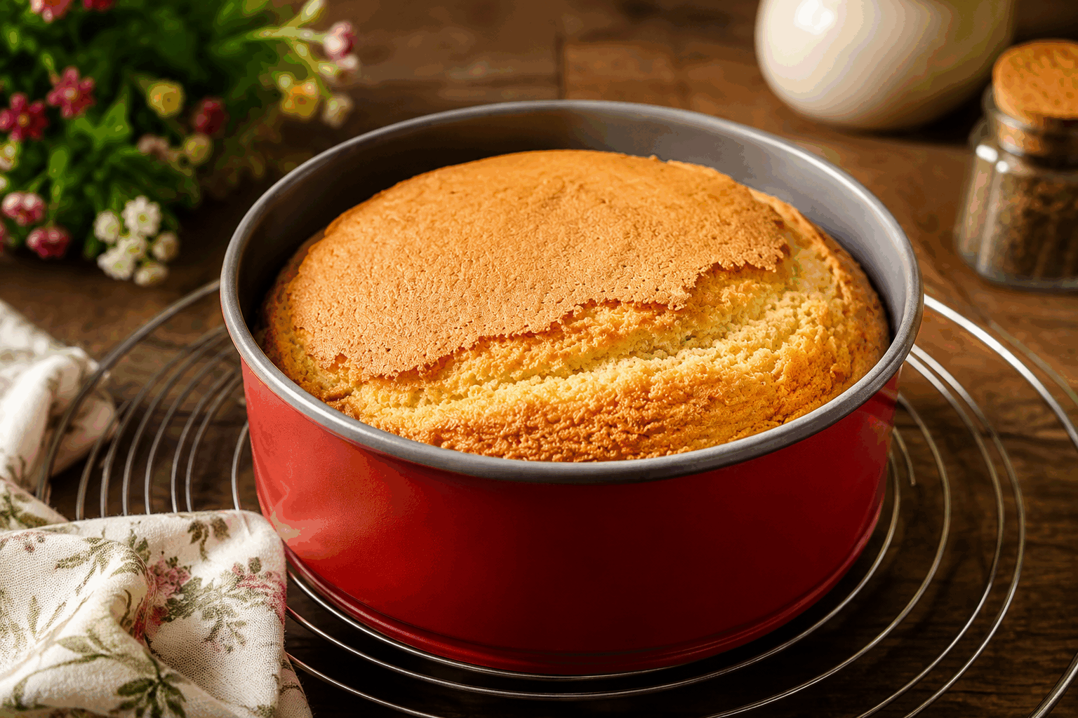 Gâteau fondant en 5 minutes avec seulement 3 ingrédients, prêt à savourer 😍