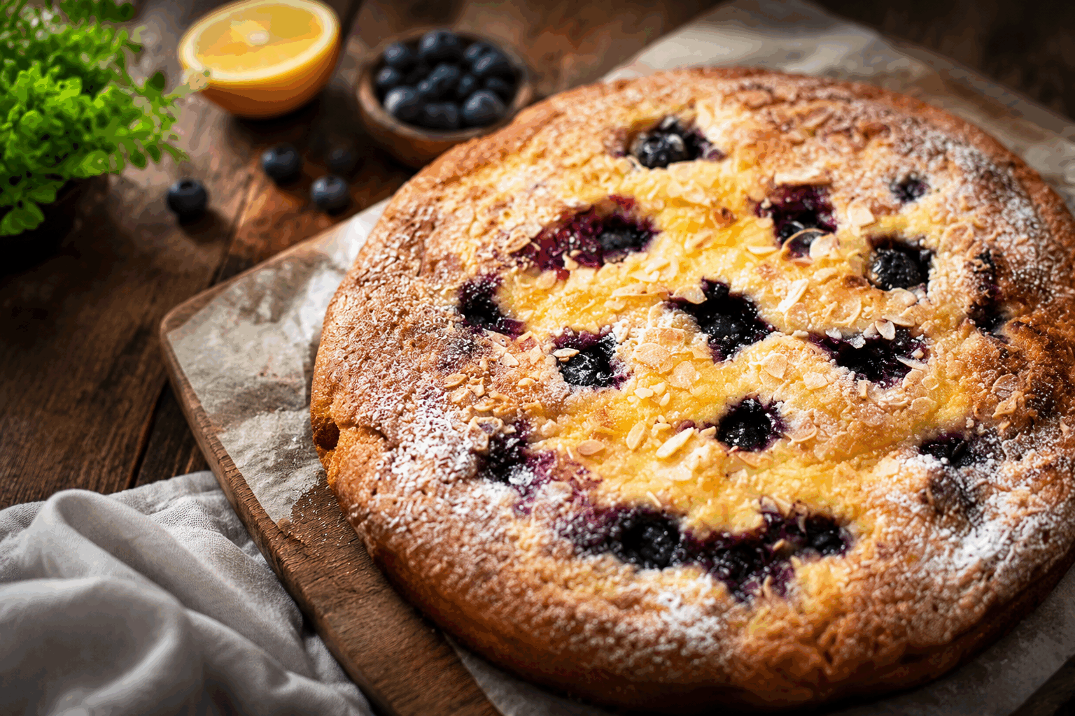 Gâteau tarte cerises citron : moelleux et fondant avec un cœur crémeux à tomber 😍 Description Ce gâteau tarte allie la fraîcheur acidulée du citron à la douceur juteuse des cerises pour offrir un dessert à la fois moelleux et fondant. Son cœur crémeux révèle une texture enveloppante qui ravira les amateurs de gourmandises fruitées. Parfait pour un goûter d'été ou une fin de repas légère et fruitée. Informations Temps de préparation : 25 minutes Temps de cuisson : 45 minutes Nombre de portions : 8 personnes Difficulté : Moyenne Ingrédients Pour la pâte moelleuse 150 g de farine 100 g de sucre en poudre 100 g de beurre doux, fondu 3 œufs 1 sachet de levure chimique (10 g) Le zeste d’un citron jaune non traité 1 pincée de sel Pour la garniture cerises citron crémeuse 300 g de cerises dénoyautées 150 g de fromage frais (type mascarpone ou cream cheese) 80 g de sucre en poudre 1 œuf Le jus d’un citron jaune 1 cuillère à soupe de maïzena Préparation Préchauffe le four à 180°C (chaleur statique). Prépare la pâte : bats les œufs avec le sucre jusqu’à ce que le mélange blanchisse et devienne mousseux. Ajoute le beurre fondu et le zeste de citron, puis incorpore la farine, la levure et la pincée de sel. Mélange délicatement jusqu’à obtenir une pâte homogène. Verse la pâte dans un moule à gâteau ou à tarte de 24 cm de diamètre, préalablement beurré et fariné. Prépare la garniture : dans un bol, fouette le fromage frais avec le sucre, l'œuf, le jus de citron et la maïzena jusqu’à obtenir une crème lisse. Répartis les cerises sur la pâte, puis verse la crème citronnée par-dessus, en veillant à ce qu’elle couvre bien les fruits sans les déplacer. Enfourne pour 40 à 45 minutes. Le gâteau est cuit lorsque le cœur crémeux est pris mais encore légèrement tremblotant. Laisse tiédir à température ambiante avant de démouler délicatement. Pour un résultat optimal, réfrigère au moins 2 heures avant de servir afin que le cœur crémeux se raffermisse légèrement. Astuces Pour éviter que la crème ne se sépare, veille à bien incorporer la maïzena au mélange fromage et œuf. Si les cerises sont congelées, décongèle-les et égoutte-les soigneusement pour éviter un excès d’humidité. Remplace le citron par du citron vert pour une touche plus exotique et acidulée. Accompagne ce gâteau d’une chantilly légère ou d’une boule de glace vanille pour un dessert encore plus gourmand. Service Sers ce gâteau tarte tiède ou frais, coupé en parts généreuses. Il se marie parfaitement avec un thé léger ou un vin blanc doux lors d'une pause gourmande en famille ou entre amis. Idéal pour les beaux jours ou les goûters festifs.