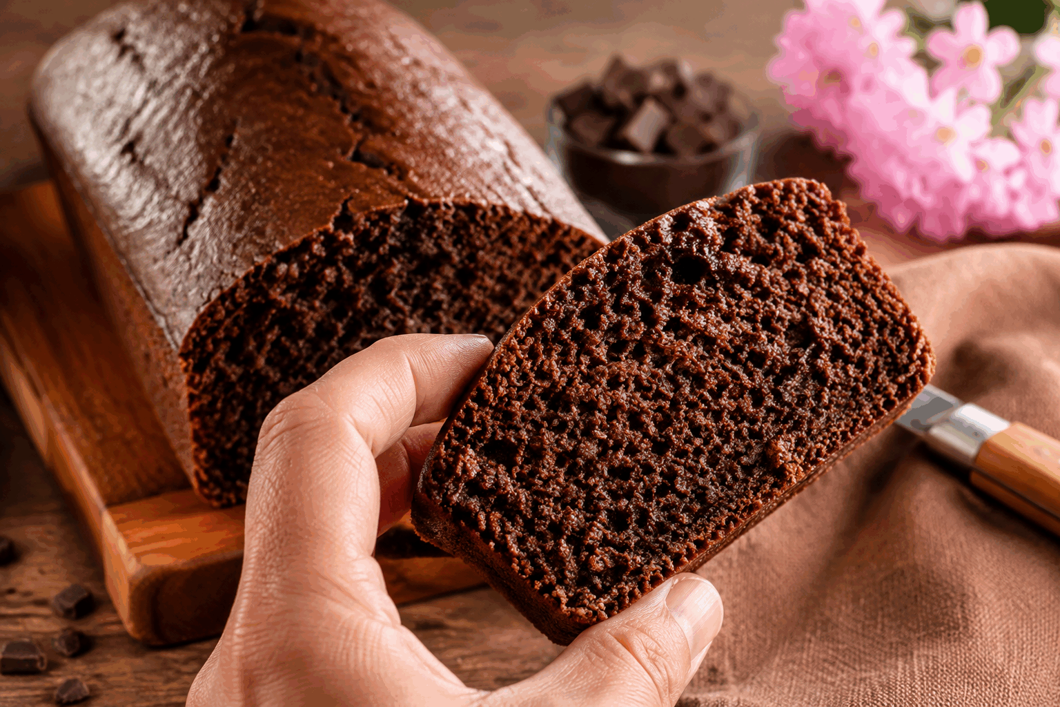 Gâteau ultra simple sans œufs, lait ni beurre, 2 ingrédients et c’est prêt en 5 min 😍 Description Ce gâteau incroyablement facile et rapide à réaliser ne nécessite que deux ingrédients simples, sans œufs, lait ni beurre. Léger et moelleux, il convient parfaitement aux personnes allergiques ou suivant un régime végétal. Idéal pour un dessert improvisé ou une collation gourmande à tout moment. Informations Temps de préparation : 5 minutes Temps de cuisson : 20 minutes Nombre de portions : 6 portions Difficulté : Facile Ingrédients Pour le gâteau 200 g de farine de blé 250 ml de compote de pommes sans sucre ajouté Préparation Préchauffe le four à 180°C (chaleur statique). Dans un saladier, verse la farine. Ajoute la compote de pommes et mélange doucement avec une spatule jusqu’à obtenir une pâte homogène sans grumeaux. Verse la pâte dans un moule à gâteau préalablement graissé ou chemisé de papier cuisson. Enfourne pour environ 20 minutes. Vérifie la cuisson en plantant la lame d’un couteau : elle doit ressortir propre. Laisse tiédir avant de démouler. Astuces Pour un goût encore plus gourmand, ajoutez une cuillère à café d’extrait de vanille à la pâte. Veillez à bien mélanger pour éviter les poches de farine non incorporée. Choisissez une compote sans sucre ajouté pour garder le gâteau léger et naturel. Vous pouvez saupoudrer le gâteau de sucre glace ou de cannelle pour la présentation. Service Servez ce gâteau nature ou accompagné d’un coulis de fruits rouges pour une touche acidulée. Il se déguste aussi très bien avec une tisane ou un café, idéal pour un goûter simple et savoureux en toute occasion.