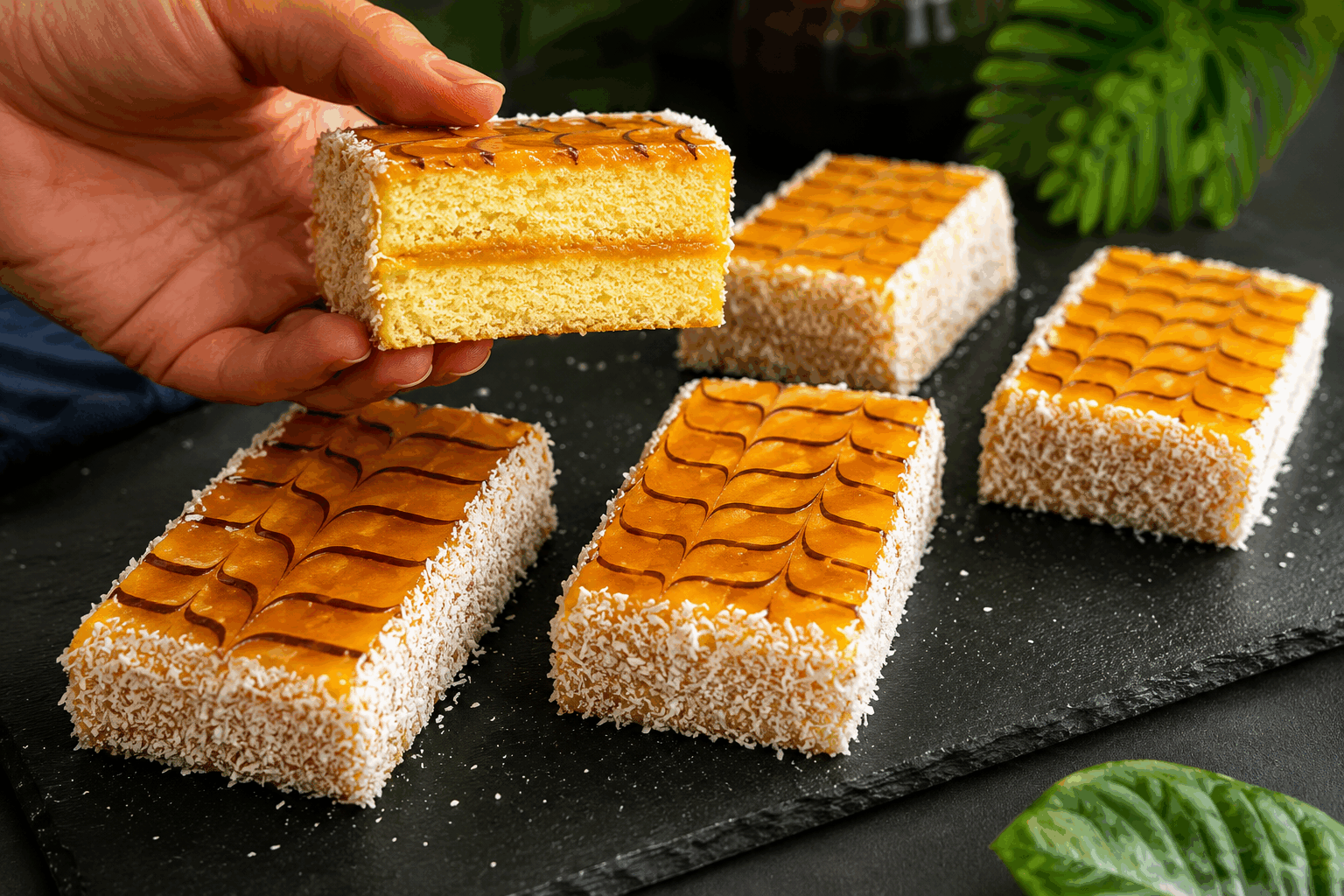 Gâteaux moelleux en 5 minutes : la recette ultra simple qui fond en bouche ✨ Description Ces gâteaux moelleux sont parfaits pour une envie sucrée immédiate, puisqu'ils se préparent en seulement 5 minutes. Leur texture légère et fondante ravira petits et grands, avec un goût délicat de vanille et de beurre. Idéal pour un goûter improvisé ou un dessert rapide, ils sont à la fois simples et gourmands. Informations Temps de préparation : 5 minutes Temps de cuisson : 15 minutes Nombre de portions : 6 gâteaux individuels Difficulté : Facile Ingrédients Pour la pâte 100 g de farine 80 g de sucre 1 cuillère à café de levure chimique 2 œufs 100 ml de lait 50 g de beurre fondu 1 cuillère à café d’extrait de vanille Une pincée de sel Préparation Préchauffe le four à 180°C (chaleur statique). Dans un saladier, mélange la farine, le sucre, la levure chimique et la pincée de sel. Dans un autre bol, bats les œufs avec le lait, le beurre fondu et l’extrait de vanille. Verse progressivement le mélange liquide sur le mélange sec en remuant doucement pour éviter les grumeaux. Répartis la pâte dans 6 petits moules individuels beurrés ou en silicone. Enfourne pour 12 à 15 minutes, jusqu’à ce que les gâteaux soient légèrement dorés et qu’un cure-dent ressorte propre. Laisse refroidir quelques minutes avant de démouler pour conserver tout le moelleux. Astuces Ne mélange pas trop la pâte pour garder la texture légère et aérée. Utilise des moules en silicone pour un démoulage facile et rapide. Tu peux ajouter des pépites de chocolat ou des fruits secs pour varier les plaisirs. Pour un effet encore plus fondant, conserve les gâteaux dans une boîte hermétique après refroidissement. Service Sers ces gâteaux moelleux tièdes, accompagnés d’un thé, d’un café ou d’un verre de lait. Ils font un dessert convivial ou un goûter rapide pour toute la famille. Pour une touche gourmande, accompagne-les d’un coulis de fruits rouges ou d’une cuillère de chantilly maison.