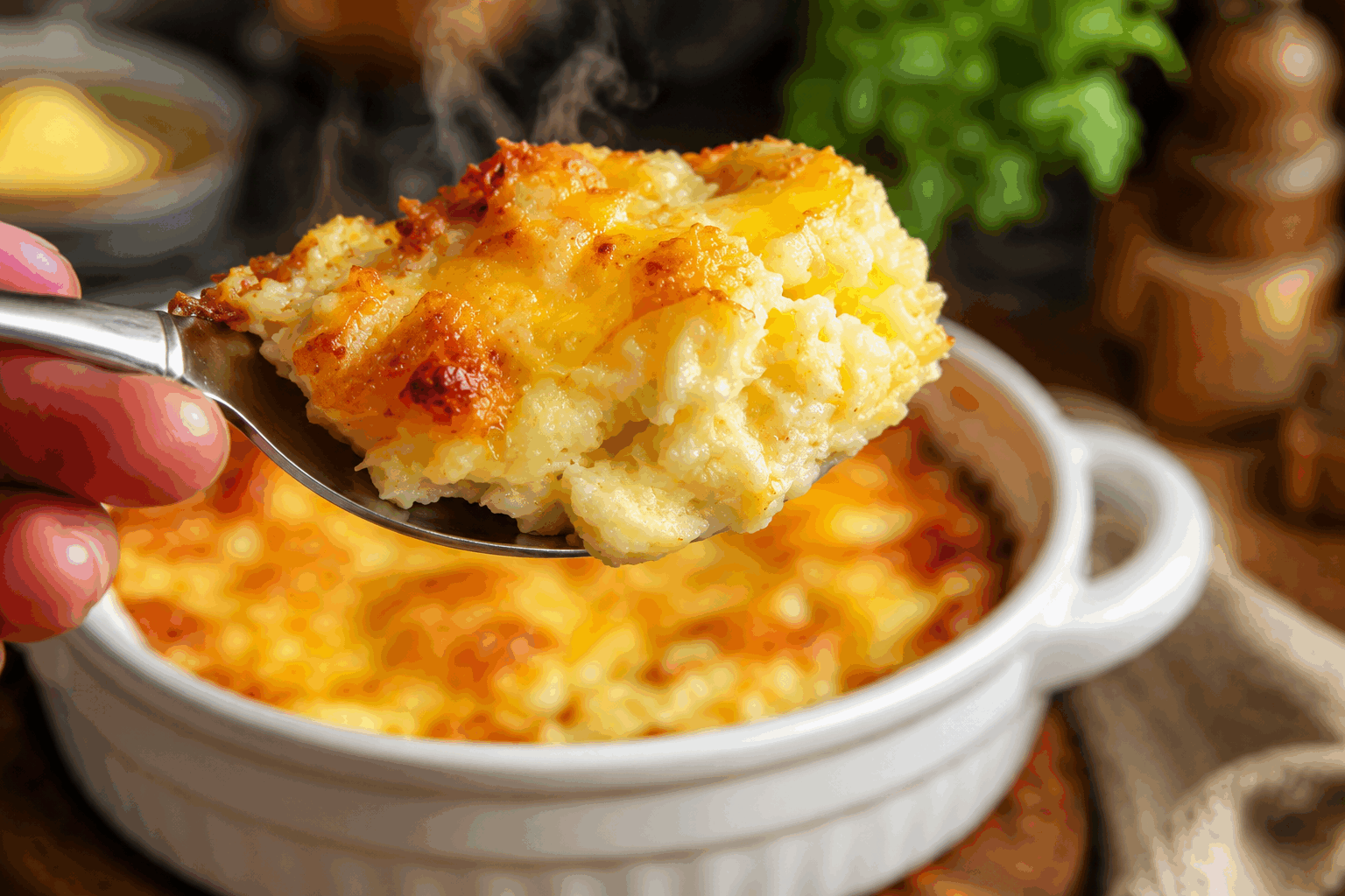 Gratin de chou-fleur rapide : 3 ingrédients pour un plat fondant et sans béchamel 🔥 Description Ce gratin de chou-fleur simple et savoureux se réalise en un temps record grâce à seulement trois ingrédients, sans utiliser de béchamel. Le chou-fleur devient tendre et gratiné, avec une belle croûte dorée et un goût fondant, idéal pour un repas léger ou un accompagnement gourmand. Informations Temps de préparation : 10 minutes Temps de cuisson : 25 minutes Nombre de portions : 4 personnes Difficulté : Facile Ingrédients Pour le gratin 1 chou-fleur moyen (environ 800 g) 150 g de fromage râpé (emmental, comté ou gruyère) 20 cl de crème fraîche épaisse Sel et poivre noir du moulin Préparation Préchauffe le four à 200°C (th. 6-7). Détaille le chou-fleur en petits bouquets. Rince-les puis fais-les cuire à la vapeur pendant 10 minutes pour qu'ils soient tendres mais encore fermes. Égoutte bien le chou-fleur et dépose-le dans un plat à gratin légèrement beurré ou huilé. Dans un bol, mélange la crème fraîche avec la moitié du fromage râpé. Assaisonne avec du sel et du poivre selon ton goût. Verse cette préparation crémeuse sur le chou-fleur, puis répartis le reste de fromage râpé uniformément sur le dessus. Enfourne pour environ 15 minutes, jusqu’à ce que le dessus soit bien doré et gratiné. Sers chaud dès la sortie du four pour profiter pleinement du côté fondant et gourmand. Astuces Pour un gratin encore plus goûteux, ajoute une pincée de noix de muscade à la crème. Si tu souhaites alléger la recette, remplace la crème fraîche par un mélange de yaourt grec et lait. Pour une belle dorure, passe 2 minutes sous le grill du four en fin de cuisson, en surveillant attentivement. Tu peux préparer ce gratin à l’avance et le réchauffer quelques minutes au four avant de servir. Service Ce gratin de chou-fleur s’accompagne parfaitement d’une viande blanche ou d’un poisson grillé, ou bien d’une salade verte pour un repas léger. Il convient aussi très bien pour un dîner simple en famille ou entre amis, quand on souhaite un plat rapide, savoureux et réconfortant.