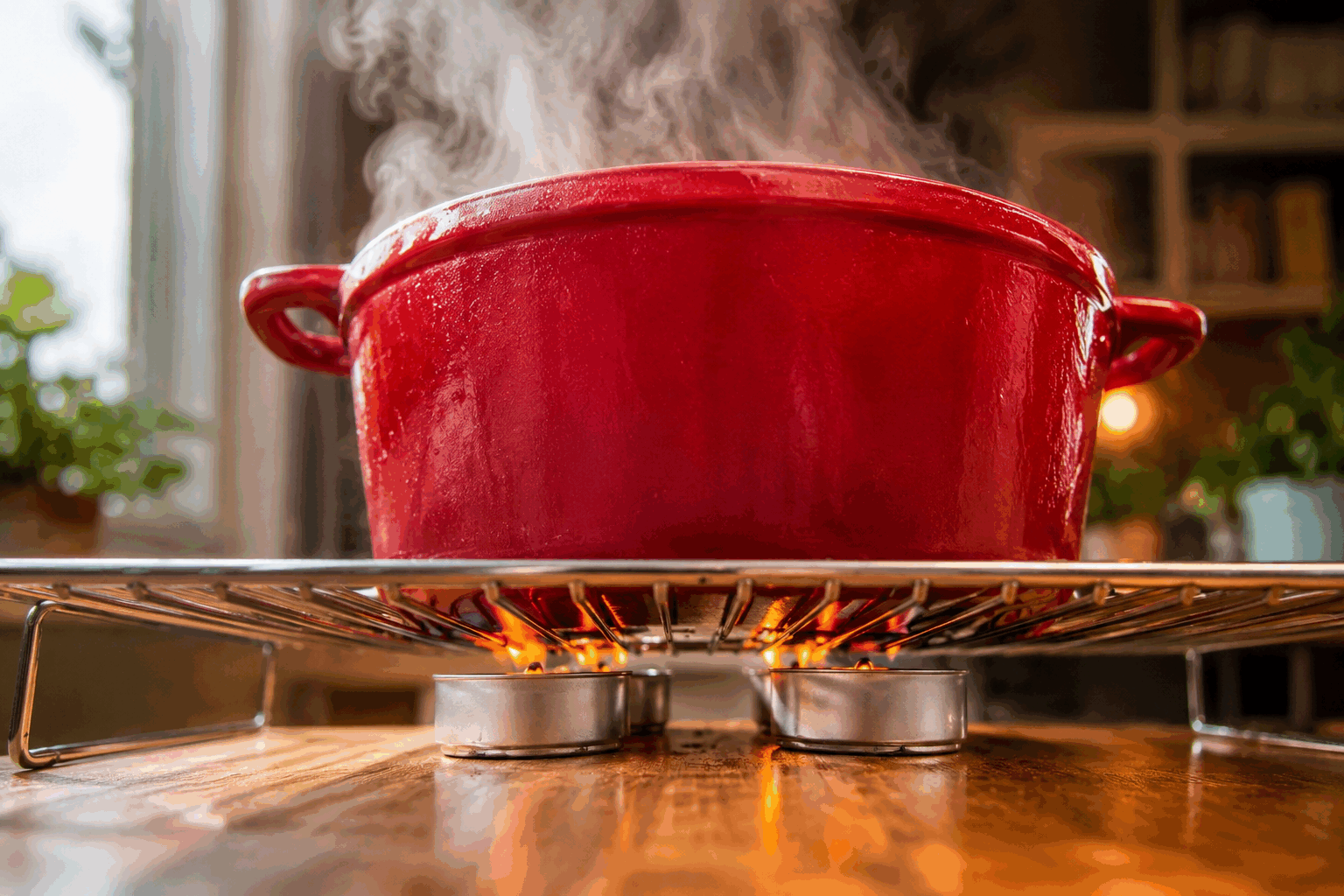 Je fais mon pain maison sans électricité et je réduis ma facture de 3 fois 🔥 Description Ce pain maison se prépare sans utiliser d'électricité, idéal pour ceux qui souhaitent cuisiner de manière autonome et économique. Avec une croûte dorée et croustillante et une mie moelleuse, il rappelle le pain traditionnel cuit au feu de bois. Parfait pour accompagner vos repas quotidiens ou pour un pique-nique en pleine nature. Informations Temps de préparation : 20 minutes Temps de cuisson : 40 minutes Nombre de portions : 8 tranches Difficulté : Moyenne Ingrédients Pour la pâte 500 g de farine de blé T65 350 ml d'eau tiède 10 g de sel 7 g de levure boulangère sèche 1 cuillère à soupe d'huile d'olive (facultative) Préparation Mélange la farine et le sel dans un grand saladier. Dissous la levure dans l'eau tiède et laisse reposer 5 minutes jusqu'à ce qu'elle mousse. Verse le mélange d'eau et levure sur la farine puis ajoute l'huile d'olive. Pétris à la main pendant 10 minutes jusqu’à obtenir une pâte lisse et élastique. Couvre la pâte d’un linge propre et laisse lever dans un endroit chaud pendant 1 heure, jusqu’à ce qu’elle double de volume. Dégaze la pâte en la pressant doucement puis façonne une boule. Préchauffe un four à bois, un four solaire ou un four traditionnel à 220°C (sans électricité, privilégie un four à bois ou solar bakeur). Place la pâte sur une plaque farinée ou dans une cocotte en fonte adaptée à la cuisson sans électricité. Cuis le pain pendant 35 à 40 minutes avec un couvercle pendant les 25 premières minutes pour conserver l’humidité, puis découvre pour finir la cuisson et obtenir une croûte croustillante. Sors le pain du four et laisse-le refroidir sur une grille avant de le trancher. Astuces Utilise de l’eau tiède, pas chaude, pour activer la levure sans la tuer. Pétris la pâte suffisamment longtemps pour développer le gluten, ce qui donnera une mie aérienne. Si tu cuis au four à bois, place le pain loin des flammes directes pour une cuisson homogène. Conserve le pain dans un sac en coton pour préserver sa fraîcheur plusieurs jours. Service Servez ce pain maison simplement avec du beurre, de la confiture ou en accompagnement de soupes et plats mijotés rustiques. Idéal pour des repas conviviaux ou en extérieur, ce pain apportera une touche authentique et naturelle à toute table.