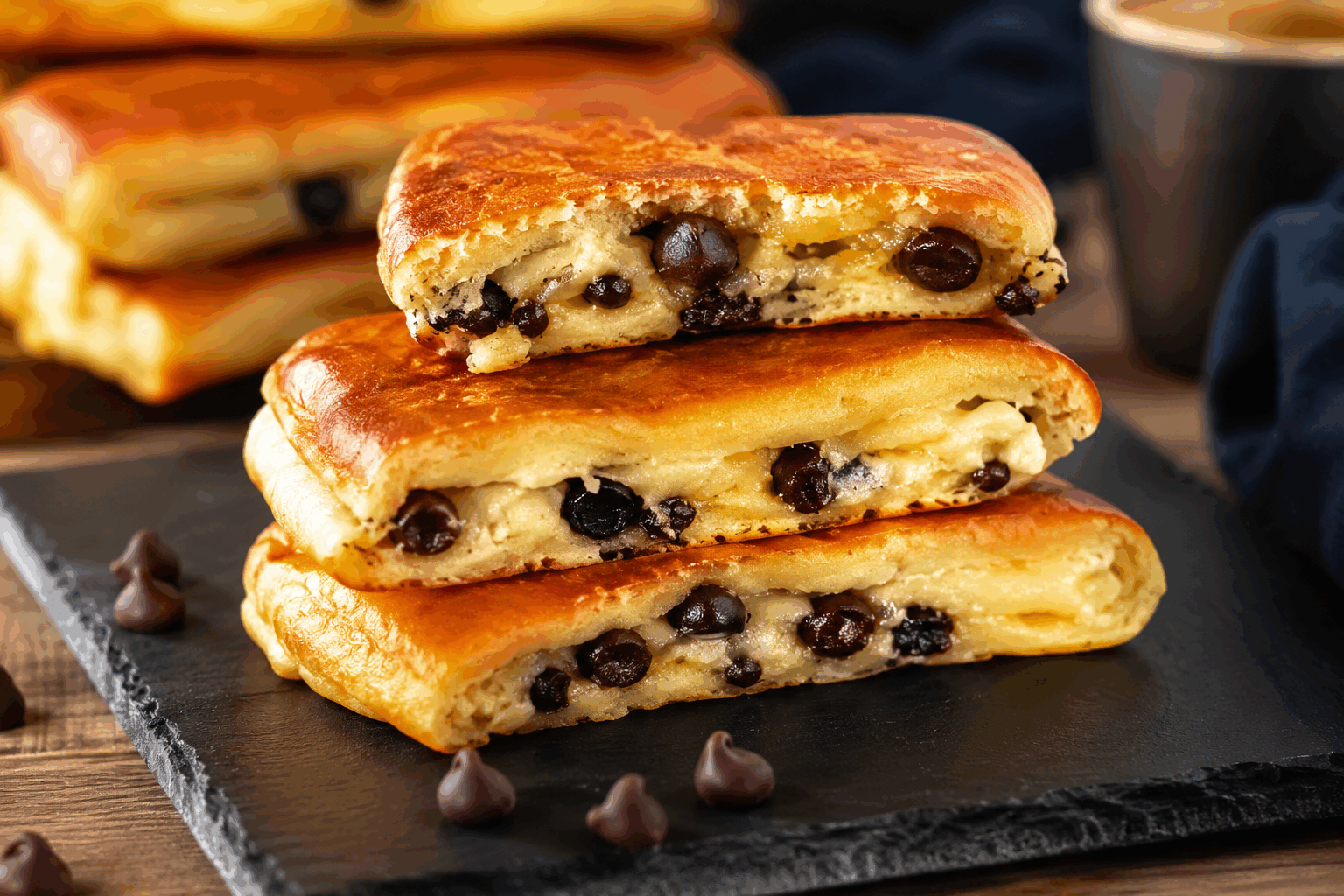 La brioche suisse à la crème pâtissière qui fond en bouche en 5 minutes de préparation ✨ Description La brioche suisse est une viennoiserie moelleuse et gourmande, garnie d'une délicate crème pâtissière et parsemée de pépites de chocolat. Elle se caractérise par sa texture fondante et son goût sucré subtil, parfait pour un petit-déjeuner ou un goûter réconfortant. Cette recette rapide vous permet de préparer une version express de ce classique en seulement 5 minutes, pour un résultat délicieux à la maison. Informations Temps de préparation : 5 minutes (hors temps de repos et cuisson) Temps de cuisson : 20 minutes Nombre de portions : 6 pièces Difficulté : Facile Ingrédients Pour la pâte à brioche 250 g de farine de type 45 30 g de sucre 5 g de levure fraîche de boulanger 3 œufs 120 g de beurre doux mou 5 g de sel fin 1 cuillère à soupe de lait tiède Pour la crème pâtissière 250 ml de lait entier 1 jaune d’œuf 50 g de sucre 20 g de farine 1 gousse de vanille ou 1 cuillère à café d’extrait de vanille Pour la garniture 80 g de pépites ou éclats de chocolat noir 1 jaune d’œuf pour la dorure Sucre glace (optionnel) Préparation Délaye la levure fraîche dans le lait tiède et laisse reposer 5 minutes pour activer la levure. Mélange la farine, le sucre et le sel dans un grand saladier. Ajoute les œufs et le lait avec la levure, puis commence à pétrir à la main ou au robot jusqu’à obtenir une pâte homogène. Incorpore le beurre mou en morceaux petit à petit, puis pétris encore 10 minutes jusqu’à ce que la pâte devienne lisse et légèrement collante. Couvre la pâte et laisse-la lever dans un endroit chaud pendant au moins 1 heure, jusqu’à ce qu’elle double de volume. Prépare la crème pâtissière : porte le lait à ébullition avec la gousse de vanille fendue (ou extrait). Mélange le jaune d’œuf, le sucre et la farine dans un bol, puis verse doucement le lait chaud dessus en fouettant. Reverse le mélange dans la casserole et fais épaissir sur feu moyen sans cesser de remuer jusqu’à ce que la crème nappe la cuillère. Laisse refroidir. Dégaze la pâte sur un plan de travail fariné, puis divise-la en 6 portions égales. Étale chaque portion en un rectangle d’environ 15x20 cm. Étale un peu de crème pâtissière sur chaque rectangle puis parsème de pépites de chocolat. Roulez chaque rectangle en un rouleau serré et dépose-les sur une plaque de cuisson recouverte de papier sulfurisé, en laissant un espace entre chaque. Laisse lever à nouveau 30 minutes, puis badigeonne les brioches avec le jaune d’œuf battu. Enfourne à 180°C (four préchauffé) pendant 18 à 20 minutes jusqu’à ce qu’elles soient bien dorées. Laisse refroidir légèrement avant de saupoudrer éventuellement de sucre glace et déguste tiède pour apprécier la brioche qui fond en bouche. Astuces Utilise du beurre mou, mais pas fondu, pour incorporer plus facilement sans rendre la pâte trop liquide. Pour une crème pâtissière encore plus onctueuse, mélange-la régulièrement en cuisson et filme au contact pour éviter la croûte. Si tu manques de temps, tu peux préparer la pâte la veille et laisser lever au réfrigérateur pour un développement des saveurs. Remplace le chocolat noir par des pépites de chocolat au lait ou blanc selon tes goûts. Service Servez les brioches suisses tièdes accompagnées d’un café, d’un chocolat chaud ou d’un thé pour un moment gourmand en toute simplicité. Elles sont parfaites pour un petit-déjeuner festif, un brunch ou un goûter entre amis ou en famille.