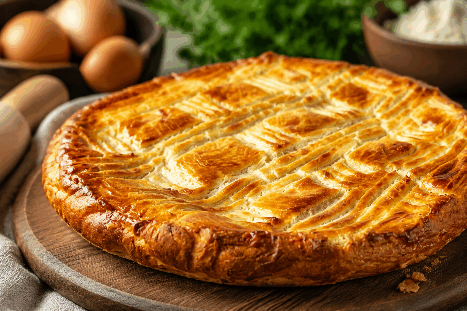 La galette des Rois comtoise de ma grand-mère, 30 minutes chrono et un goût fondant 😍