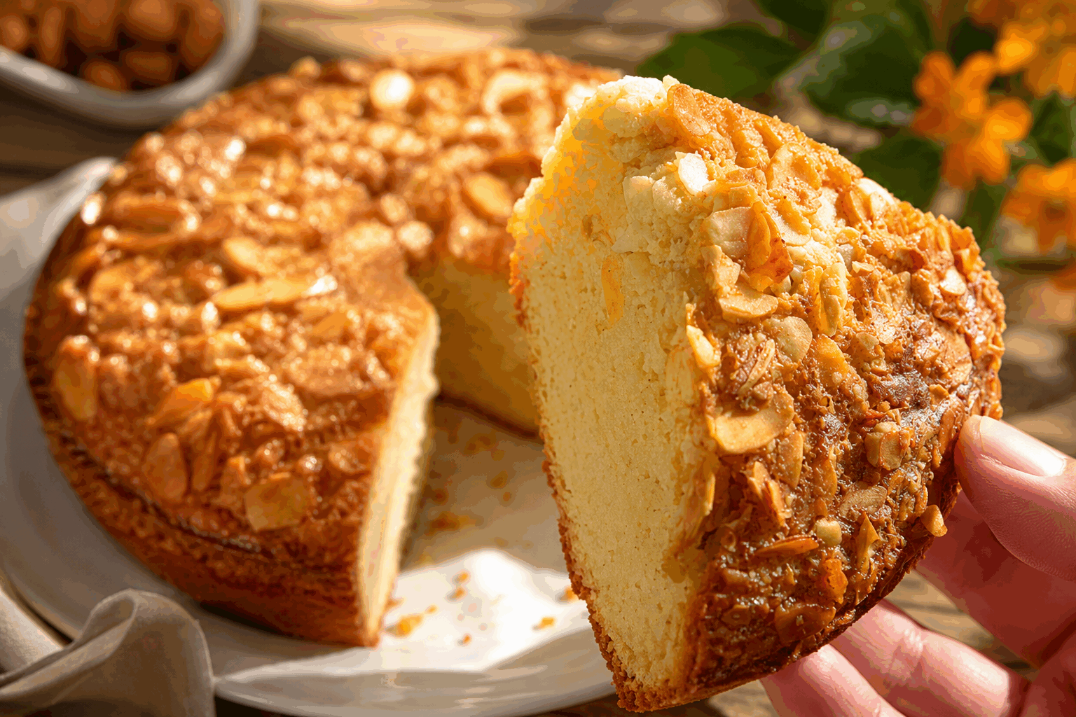 La galette des rois croustillante sans farine ni beurre, prête en 20 minutes✨ Description Cette galette des rois revisite la tradition en proposant une version légère, croustillante et sans farine ni beurre. Idéale pour ceux qui recherchent une alternative rapide et saine, elle conserve toute la gourmandise et la saveur de la frangipane classique, prête en seulement 20 minutes. Parfaite pour célébrer l’Épiphanie sans compromis sur le goût ni sur la texture. Informations Temps de préparation : 10 minutes Temps de cuisson : 10 minutes Nombre de portions : 6 personnes Difficulté : Facile Ingrédients Pour la pâte croustillante 4 feuilles de papier cuisson ou de papier sulfurisé 2 cuillères à soupe d’huile d’olive 1 cuillère à soupe de graines de sésame (optionnel pour le croquant) Pour la garniture frangipane 100 g de poudre d’amandes 80 g de sucre de canne 2 œufs 2 cuillères à soupe de compote de pommes sans sucre ajouté (en remplacement du beurre) 1 cuillère à café d’extrait de vanille 1 cuillère à soupe de rhum (facultatif) 1 fève Préparation Préchauffe le four à 200°C (chaleur tournante de préférence). Prépare la « pâte » croustillante : superpose deux feuilles de papier cuisson sur une plaque allant au four. Badigeonne-les légèrement d’huile d’olive à l’aide d’un pinceau, puis répartis les graines de sésame si désiré pour ajouter du croquant. Dans un bol, mélange la poudre d’amandes, le sucre, les œufs, la compote de pommes, l’extrait de vanille et le rhum jusqu’à obtenir une crème homogène à la texture fluide mais épaisse. Sur la deuxième couche de papier, étale la moitié de cette crème en un cercle d’environ 20 cm. Insère la fève, puis recouvre avec le reste de la crème en gardant une marge sur les bords. Recouvre avec les deux autres feuilles de papier cuisson préalablement enduites d’huile, et presse doucement pour former une galette plate et régulière. Enfourne la galette ainsi constituée pendant 10 minutes, jusqu’à obtenir une surface dorée et croustillante. Sors la galette du four, retire délicatement les feuilles de papier cuisson supérieures, puis laisse refroidir quelques minutes avant de servir. Astuces Pour un effet encore plus croustillant, ajoute une touche de sucre glace sur le dessus avant la cuisson. La compote de pommes remplace efficacement le beurre en apportant de la moelleux sans ajouter de matière grasse. Veille à bien superposer les feuilles de papier cuisson huilées pour un croustillant optimal et éviter que la galette ne colle. Si vous souhaitez un goût plus intense, remplacez une partie de la poudre d’amandes par de la poudre de noisettes. Service Servez cette galette des rois croustillante tiède ou à température ambiante, accompagnée d’un thé fumant ou d’un cidre doux pour une célébration festive. Sa texture légère et sans farine plaira à tous, même aux personnes ayant des restrictions alimentaires. Idéale pour une fin d’après-midi conviviale en famille ou entre amis.