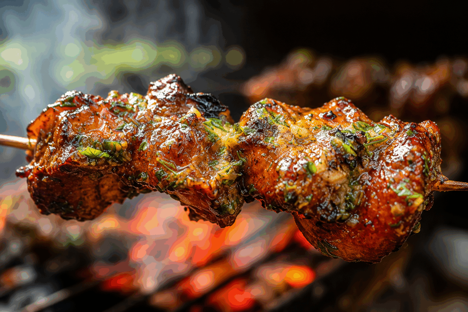 La grillade de poulet croustillante en 15 minutes à l’air fryer, c’est un régal ! 🔥 Description Cette grillade de poulet est une recette simple et rapide qui allie une chair tendre à une peau parfaitement croustillante grâce à l’air fryer. Idéale pour un dîner express, elle séduit par ses saveurs légèrement épicées et sa cuisson saine sans excès de matières grasses. Ce plat convivial convient aussi bien à un repas en semaine qu'à un déjeuner en famille. Informations Temps de préparation : 5 minutes Temps de cuisson : 15 minutes Nombre de portions : 4 Difficulté : Facile Ingrédients Pour la marinade 2 cuillères à soupe d’huile d’olive 1 cuillère à café de paprika doux 1 cuillère à café de poudre d’ail 1/2 cuillère à café de piment de Cayenne (facultatif) 1/2 cuillère à café de thym séché 1 cuillère à café de sel 1/2 cuillère à café de poivre noir moulu Pour le poulet 4 cuisses de poulet avec peau (environ 120 g chacune) Préparation Préchauffe l’air fryer à 200°C pendant 5 minutes. Dans un bol, mélange l’huile d’olive avec toutes les épices : paprika, poudre d’ail, piment de Cayenne, thym, sel et poivre. Enduis soigneusement chaque cuisse de poulet avec la marinade, en veillant à couvrir toute la surface, surtout la peau. Dispose les cuisses dans le panier de l’air fryer en une seule couche, sans qu’elles se touchent pour assurer une cuisson uniforme. Cuis le poulet à 200°C pendant 15 minutes, en retournant les cuisses à mi-cuisson pour que la peau soit bien croustillante des deux côtés. Vérifie que la chair est bien cuite à cœur : le jus doit être clair et la température interne doit atteindre au moins 75°C. Retire les cuisses du panier et laisse-les reposer 2 minutes avant de servir. Astuces Pour une peau encore plus croustillante, sèche bien les cuisses avec du papier absorbant avant de les mariner. Si tu n’as pas d’air fryer, tu peux cuire les cuisses au four à 220°C sur une grille pendant environ 25 minutes. Varie les épices selon tes goûts : curry, cumin ou herbes de Provence fonctionnent très bien. Ne surcharge pas le panier de l’air fryer pour éviter une cuisson à la vapeur qui ramollirait la peau. Service Serre cette grillade de poulet croustillante accompagnée d’une salade fraîche, de pommes de terre sautées ou de légumes grillés pour un repas équilibré et savoureux. Idéal pour un dîner convivial en famille ou entre amis, ce plat simple mais gourmand séduira tous les palais.