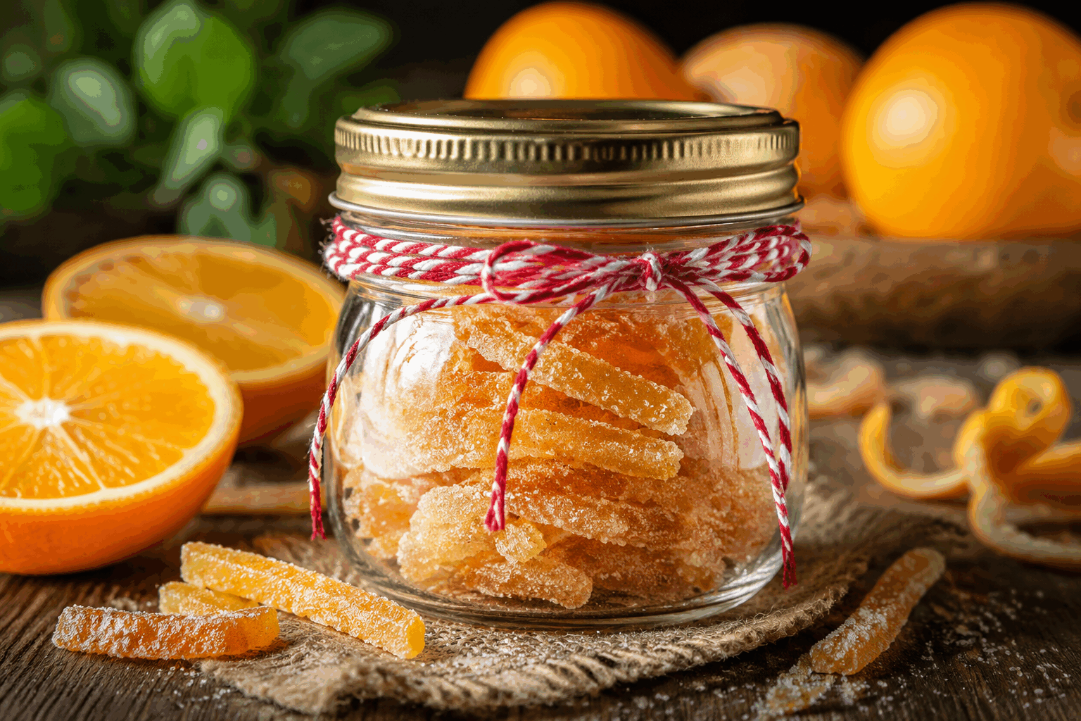 La recette facile des écorces d’orange confites maison en 10 minutes ✨ Description Les écorces d’orange confites sont de délicieux petits morceaux d’orange confite, brillants et parfumés, parfaits pour accompagner vos desserts ou pour être dégustés seuls en gourmandise. Cette recette rapide vous permet de réaliser facilement ces douceurs à la saveur intense et légèrement amère, idéales pour les fêtes ou comme ingrédient dans vos pâtisseries maison. Informations Temps de préparation : 5 minutes Temps de cuisson : 5 minutes Nombre de portions : Environ 20 pièces Difficulté : Facile Ingrédients Pour les écorces d’orange confites 2 oranges bio 150 g de sucre en poudre 150 ml d’eau Préparation Lavez soigneusement les oranges et prélevez les écorces en évitant de prendre trop de partie blanche (le ziste) qui est amère. Coupez les écorces en lanières fines d’environ 0,5 cm de large. Dans une casserole, mélangez le sucre et l’eau, puis portez à ébullition pour préparer un sirop léger. Plongez les écorces d’orange dans le sirop bouillant et laissez cuire à feu moyen pendant 5 minutes, jusqu’à ce qu’elles deviennent translucides. Égouttez les écorces à l’aide d’une écumoire et disposez-les sur une grille posée sur du papier cuisson pour les laisser sécher légèrement. Optionnel : roulez les écorces dans un peu de sucre cristallisé pour un effet croquant et encore plus gourmand. Astuces Utilisez des oranges bio pour éviter les pesticides sur la peau, car c’est la partie comestible dans cette recette. Ne prélevez pas trop de peau blanche, elle rendrait les écorces amères. Conservez les écorces d’orange confites dans une boîte hermétique à température ambiante pour éviter qu’elles ne durcissent. Pour un goût plus intense, vous pouvez laisser les écorces reposer dans le sirop plusieurs heures voire toute une nuit avant la cuisson. Service Servez ces écorces d’orange confites en accompagnement de gâteaux, dans vos salades de fruits, ou dégustez-les en gourmandise à tout moment de la journée. Elles sont parfaites aussi pour décorer des desserts ou agrémenter une tasse de thé ou de chocolat chaud durant les froides journées d’hiver.