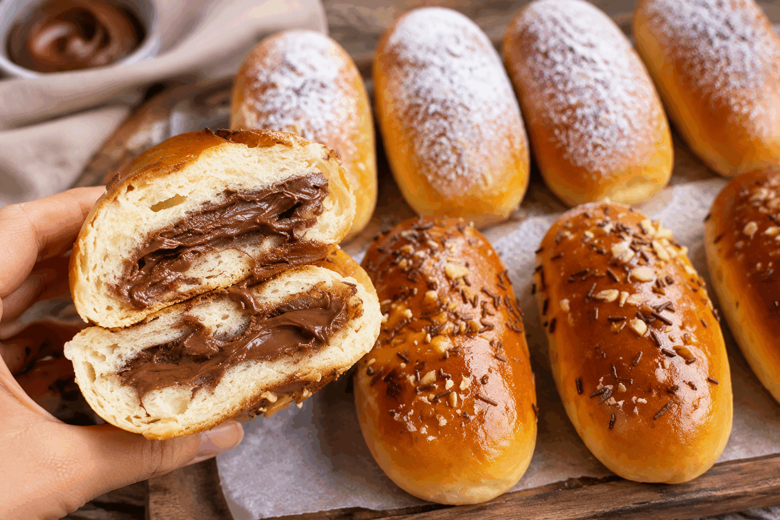 La recette secrète de brioches moelleuses au chocolat sans beurre, prêtes en 30 minutes 🔥