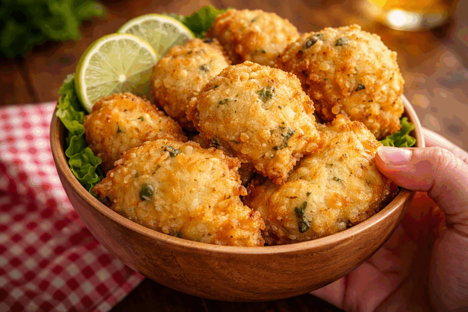 La recette secrète des accras de morue maison qui fondent en bouche ✨ Description Les accras de morue sont de petites bouchées frites, croustillantes à l’extérieur et moelleuses à l’intérieur, typiques de la cuisine antillaise. Ce classique incontournable de la Guadeloupe et de la Martinique dévoile une saveur délicatement relevée et maritime grâce à la morue, idéale pour l’apéritif ou une entrée festive. Leur texture fondante et leur parfum subtil en font un vrai plaisir gourmand. Informations Temps de préparation : 20 minutes Temps de cuisson : 10 minutes Nombre de portions : 30 pièces Difficulté : Moyenne Ingrédients Pour la pâte à accras 300 g de morue salée dessalée 150 g de farine de blé 200 ml d'eau tiède 1 œuf 2 gousses d'ail finement hachées 1 oignon blanc moyen finement haché 2 branches de cives (ou ciboulette) ciselées 1 piment antillais (facultatif), finement haché 1 cuillère à café de levure chimique Sel et poivre noir du moulin Huile végétale pour la friture (arachide ou tournesol) Préparation Dessale la morue en la faisant tremper dans de l’eau froide pendant 24 heures en changeant l'eau plusieurs fois. Égoutte-la, puis fais-la cuire 10 minutes dans de l'eau bouillante. Égoutte à nouveau et émiette-la finement sans peau ni arrêtes. Dans un grand saladier, tamise la farine avec la levure chimique. Ajoute l'eau tiède progressivement en remuant pour obtenir une pâte lisse et homogène, sans grumeaux. Incorpore l'œuf puis ajoute l’ail, l’oignon, les cives, le piment, la morue émiettée. Sale légèrement (la morue est déjà salée) et poivre à ton goût. Mélange bien le tout pour que les saveurs s’amalgament. Couvre la préparation et laisse reposer la pâte 30 minutes à température ambiante pour que la levure agisse et que les arômes se développent. Chauffe un bain d'huile dans une casserole profonde ou une friteuse à 180°C. Dépose à la cuillère des petites portions de pâte pour former des accras d’environ 3-4 cm de diamètre. Fais frire par petites quantités pendant environ 4 à 5 minutes en les retournant à mi-cuisson, jusqu'à ce qu'ils soient bien dorés et croustillants. Égoutte les accras sur du papier absorbant pour retirer l'excès d’huile. Astuces Pour un résultat encore plus savoureux, prépare la pâte la veille et laisse-la reposer au réfrigérateur. Veille à ne pas trop saler à cause de la morue qui apporte naturellement du sel. Si tu n’aimes pas les piments forts, remplace-les par du poivre noir ou du paprika doux. Pour une texture encore plus légère, ajoute une cuillère à soupe d’eau gazeuse dans la pâte. Service Servez les accras bien chauds, accompagnés d’une sauce piment maison, d’un chutney de mangue ou d’une simple mayonnaise citronnée. Ils sont parfaits en apéritif festif ou en entrée lors d’un repas aux saveurs créoles, accompagnés d’un ti-punch pour une immersion authentique.