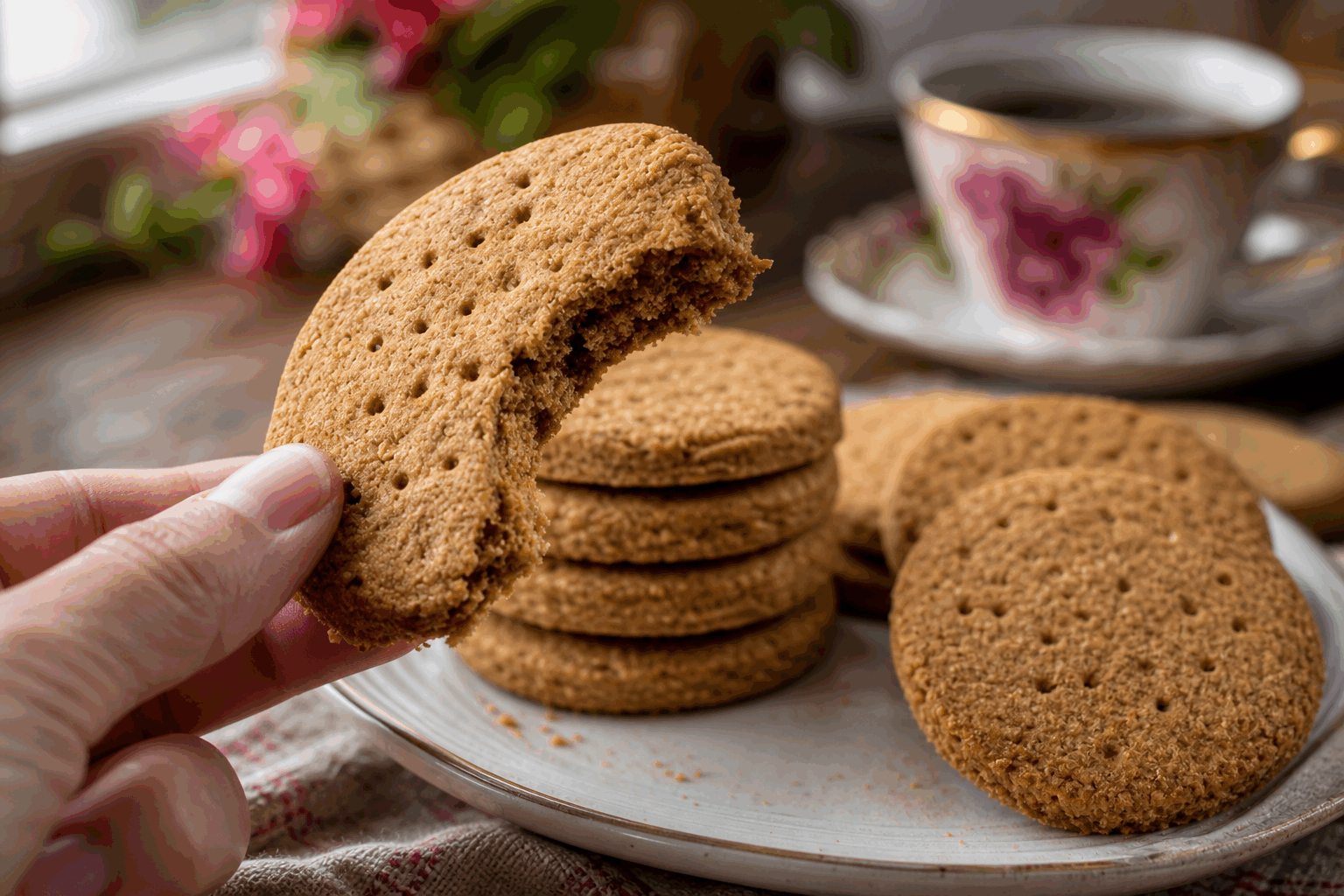 La recette secrète des biscuits digestifs anglais, parfaits pour un tea time réussi ! 🍪✨