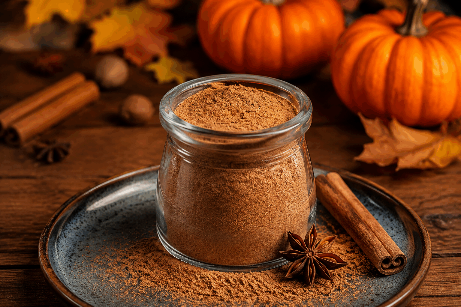 La recette secrète des épices d’automne maison pour tartes et cookies parfaits 🍂✨ Description Cette recette dévoile un mélange d'épices chaudes et réconfortantes, idéales pour relever les tartes et cookies d’automne. Son parfum doux et épicé rappelle les journées fraîches, invitant à la gourmandise et à la convivialité. Un incontournable pour sublimer vos pâtisseries maison durant la saison automnale. Informations Temps de préparation : 5 minutes Temps de cuisson : Aucun Nombre de portions : Environ 50 g (suffisant pour plusieurs préparations) Difficulté : Facile Ingrédients Pour le mélange d’épices d’automne 2 cuillères à soupe de cannelle moulue 1 cuillère à soupe de muscade râpée 1 cuillère à soupe de gingembre en poudre 1 cuillère à café de clous de girofle moulus 1 cuillère à café de cardamome moulue 1 cuillère à café de piment de la Jamaïque moulu 1 cuillère à café de clous de girofle moulus (optionnel, pour plus d’intensité) 1/2 cuillère à café de vanille en poudre ou 1 cuillère à café d’extrait de vanille (facultatif) Préparation Mélange tous les ingrédients dans un petit bol jusqu’à obtenir un mélange homogène. Transfère le mélange dans un récipient hermétique pour préserver les arômes. Utilise ce mélange dans tes recettes de tartes à la citrouille, aux pommes ou encore dans tes cookies, en ajoutant environ 1 à 2 cuillères à café selon la recette. Astuces Pour une meilleure fraîcheur, prépare de petites quantités et conserve le mélange à l’abri de la lumière et de l’humidité. Tu peux ajuster les proportions selon tes goûts, ajouter plus de cannelle pour un parfum plus doux ou plus de gingembre pour un côté piquant. Si tu n’as pas certaines épices, remplace la cardamome par un peu plus de muscade ou de piment de la Jamaïque. Pour un arôme encore plus intense, fais légèrement griller les épices entières avant de les moudre. Service Ce mélange d’épices est parfait pour parfumer tes tartes d’automne comme la tarte à la citrouille, les cookies épicés ou même les boissons chaudes type latte. Idéal à l’approche des fêtes pour apporter une touche chaleureuse à tes desserts, il se marie parfaitement avec une boule de glace vanille ou un filet de caramel.