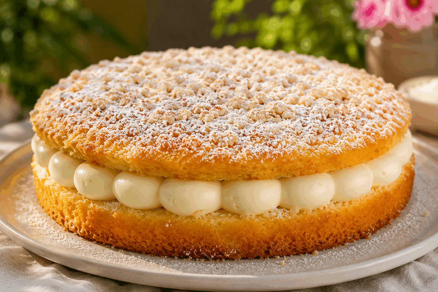 La tarte tropézienne de nos grands-mères, prête en 10 minutes et irrésistible 😍