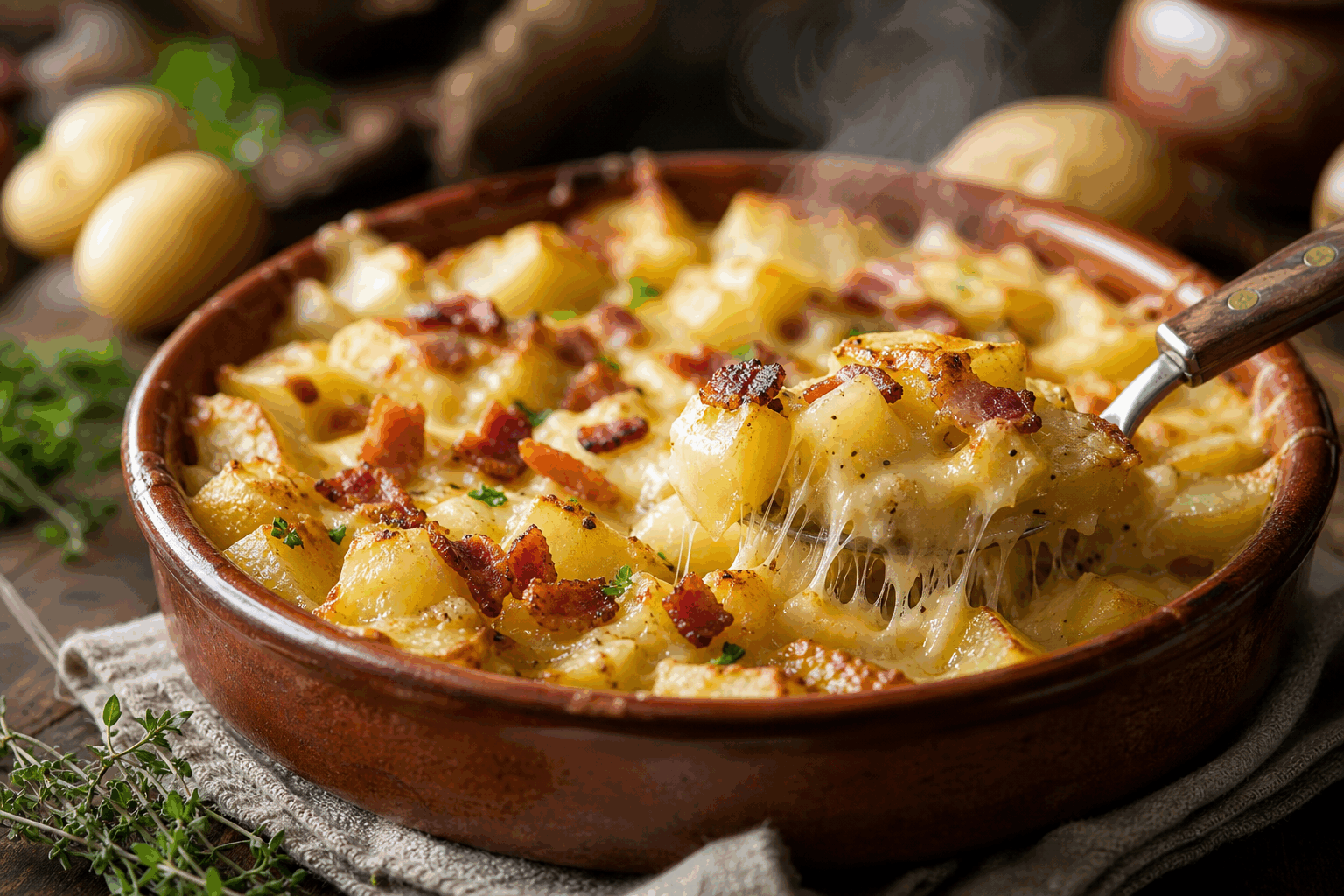 La tartiflette express qui réchauffe l’âme en 10 minutes, un vrai bonheur ! 🔥