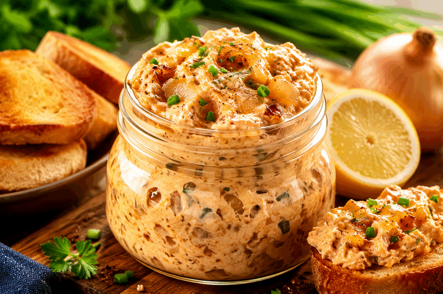 La tartinade d&rsquo;oignons express en 5 minutes qui va révolutionner vos apéros 🔥