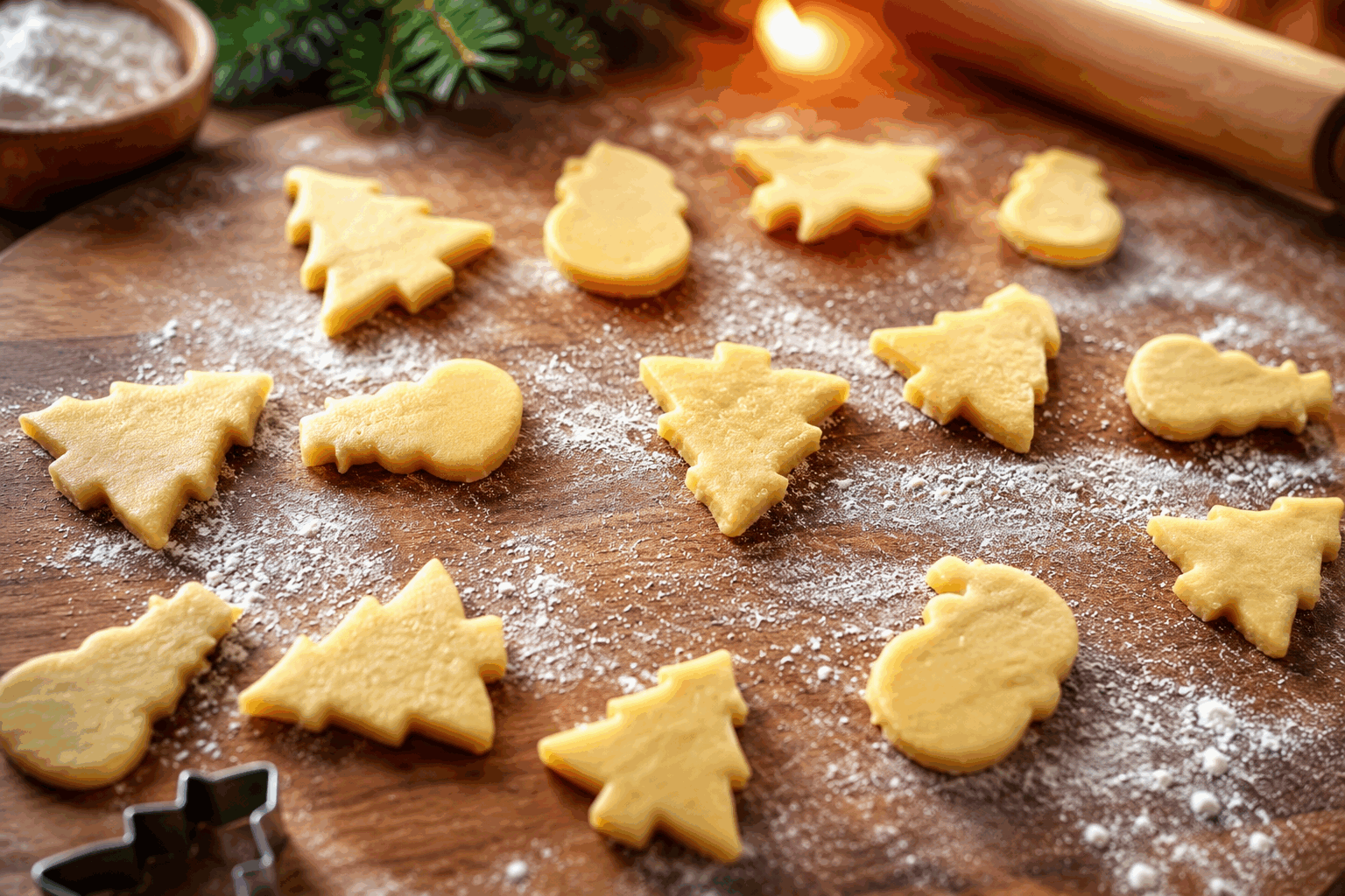 La vieille recette des sablés de Noël fondants que tout le monde adore ❄️ Description Ces sablés de Noël fondants sont une douceur traditionnelle qui rappelle les fêtes d’antan. Leur texture délicate et leur saveur subtile de beurre et de vanille en font un régal apprécié de toute la famille. Parfaits pour accompagner un thé ou un chocolat chaud lors des soirées hivernales, ils incarnent la magie des fêtes de fin d’année. Informations Temps de préparation : 25 minutes Temps de cuisson : 12 minutes Nombre de portions : 30 pièces Difficulté : Facile Ingrédients Pour la pâte 250 g de farine de blé 125 g de beurre doux, froid et coupé en morceaux 100 g de sucre glace 1 œuf entier 1 pincée de sel 1 cuillère à café d’extrait de vanille liquide 1 cuillère à café de levure chimique Préparation Préchauffe le four à 180°C (chaleur statique). Dans un saladier, tamise la farine avec la levure chimique et le sel. Ajoute le beurre froid en morceaux puis travaille du bout des doigts pour obtenir une texture sableuse. Ajoute le sucre glace, l’extrait de vanille et l’œuf entier. Mélange rapidement jusqu’à former une pâte homogène sans trop la pétrir. Forme une boule, enveloppe-la dans un film alimentaire et laisse reposer au réfrigérateur pendant au moins 30 minutes. Etale la pâte sur 5 mm d’épaisseur sur un plan de travail fariné. Découpe des formes à l’aide d’un emporte-pièce de ton choix (étoiles, cœurs, flocons, etc.). Dépose les sablés sur une plaque recouverte de papier sulfurisé en les espaçant légèrement. Enfourne pour 10 à 12 minutes, jusqu’à ce que les bords soient dorés mais que le centre reste clair. Laisse refroidir sur une grille avant de les manipuler pour éviter qu’ils ne se cassent. Astuces Utilise un beurre bien froid pour obtenir des sablés bien friables et fondants. Ne pétris pas trop la pâte afin de préserver la texture délicate. Pour plus de saveurs, ajoute une pincée de cannelle ou de zeste d’orange à la pâte. Conserve les sablés dans une boîte hermétique pour préserver leur moelleux plusieurs jours. Service Sers ces sablés lors d’un goûter de Noël accompagnés d’une boisson chaude comme un chocolat chaud, un thé ou un vin chaud épicé. Ils sont également parfaits pour offrir en cadeau dans une jolie boîte décorée pour les fêtes.