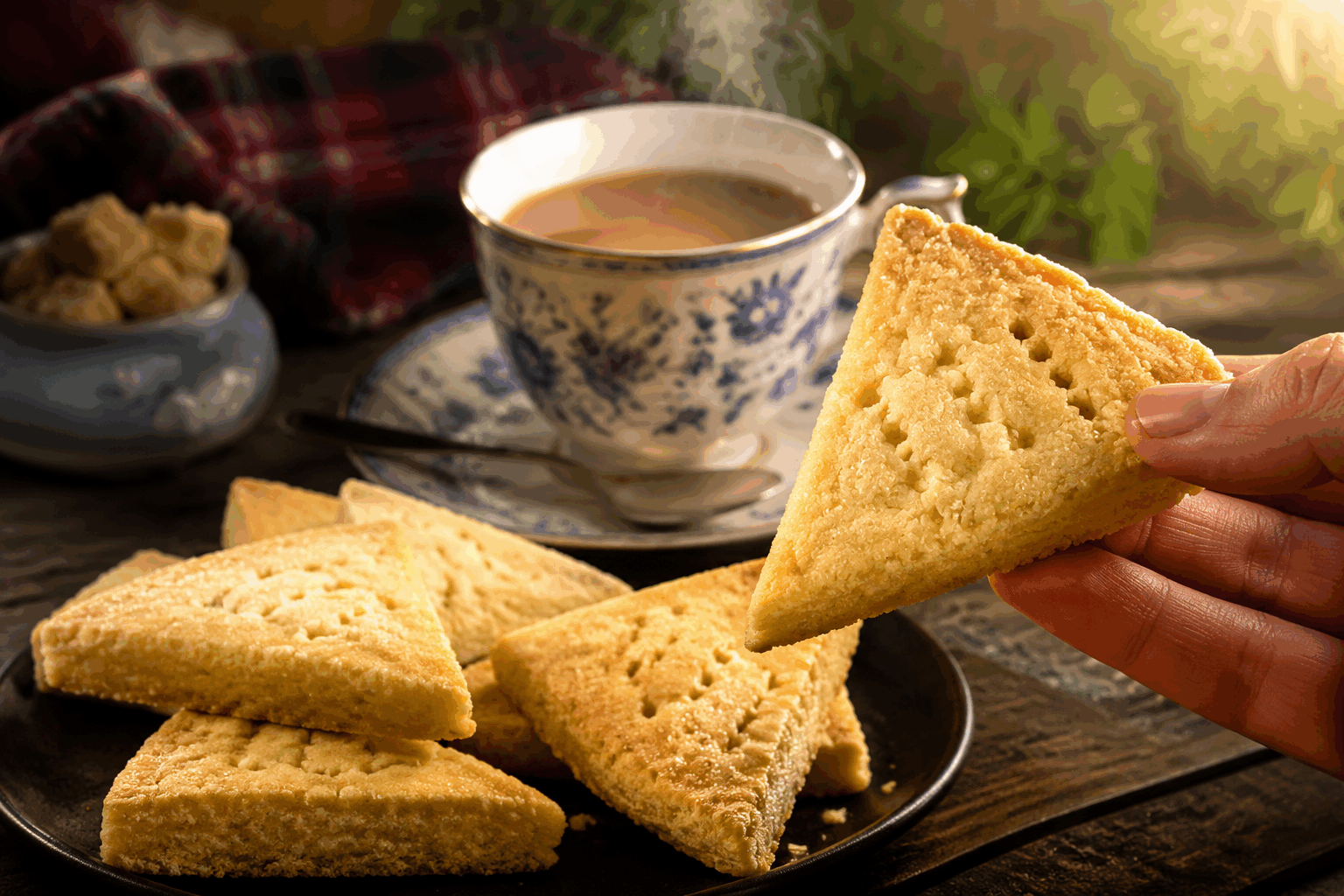 La vieille recette du shortbread écossais qui fond en bouche en 5 minutes ❗️