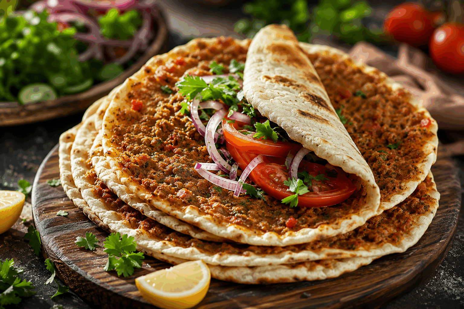 Lahmacun turc à la poêle : prêt en 10 minutes et un goût qui surprend vraiment 🤩