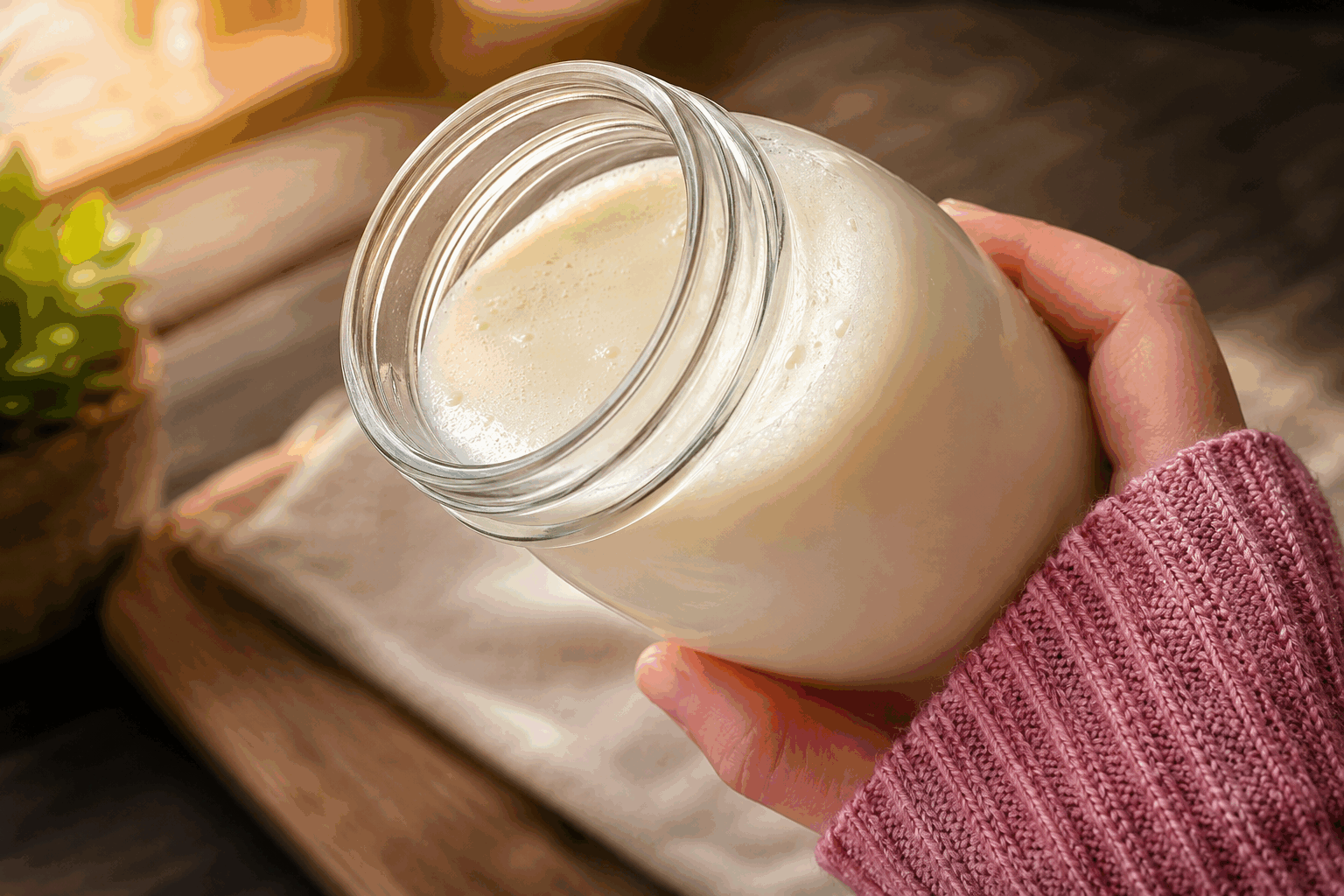 Lait concentré maison sans cuisson ni sucre, prêt en 5 minutes seulement 👌