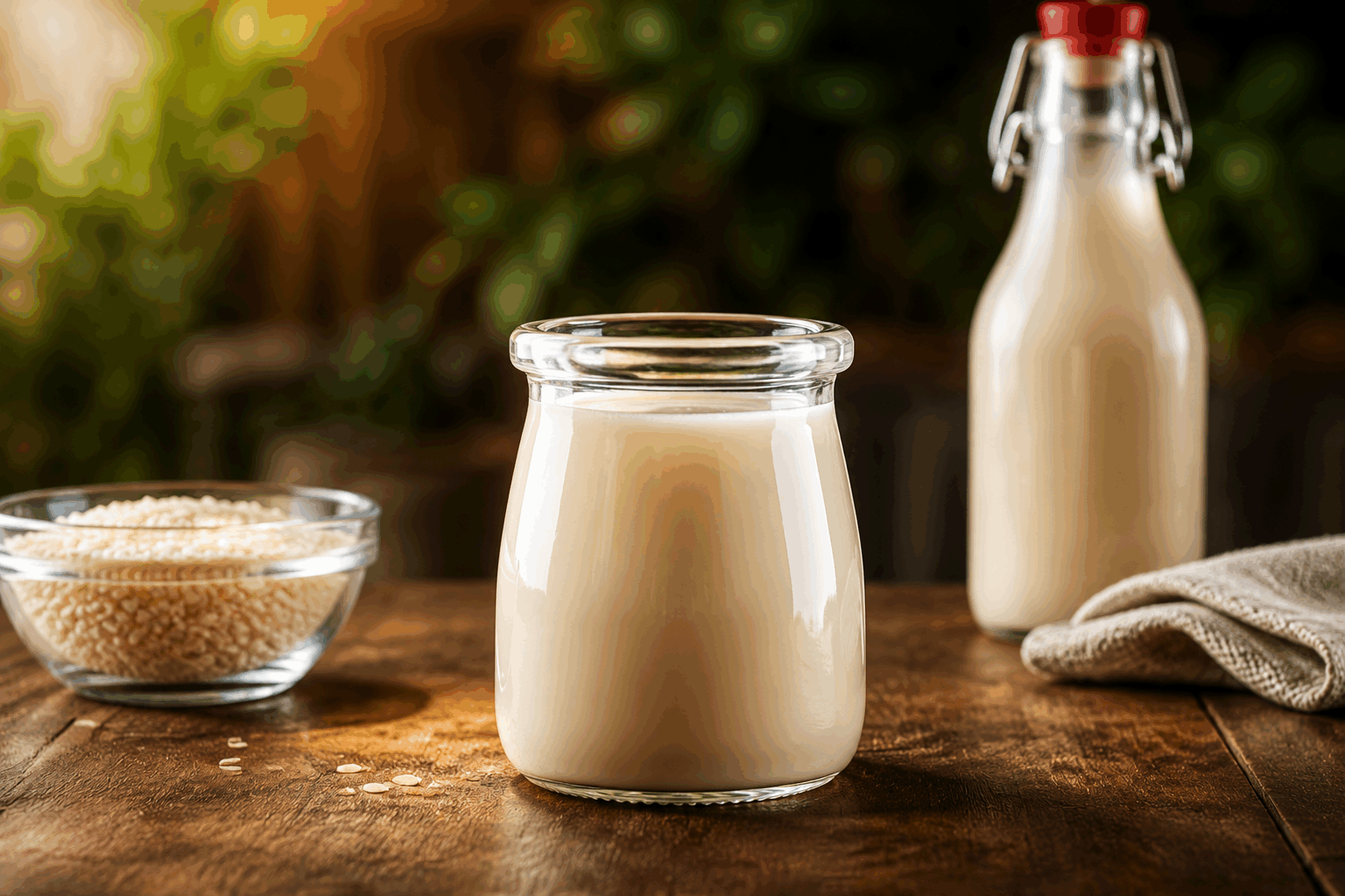 Lait de coco maison en 5 minutes, économique et délicieux à souhait 🔥👌 Description Le lait de coco maison est une boisson onctueuse et parfumée, idéale pour apporter douceur et exotisme à vos plats. Facile et rapide à réaliser, il est à la fois économique et sans additifs, parfait pour accompagner currys, soupes ou desserts. Cette recette express vous permettra de préparer du lait de coco frais en seulement 5 minutes. Informations Temps de préparation : 5 minutes Temps de cuisson : 0 minute Nombre de portions : 4 portions (environ 800 ml) Difficulté : Facile Ingrédients Pour le lait de coco 100 g de noix de coco râpée non sucrée 800 ml d’eau chaude (non bouillante, environ 70-80°C) Préparation Versez la noix de coco râpée dans un blender. Ajoutez l’eau chaude (70-80°C) sur la noix de coco, cela permet d’extraire un maximum de saveur sans altérer le goût. Mixe pendant 2 à 3 minutes jusqu’à obtenir un mélange bien homogène et crémeux. Placez un chinois ou une passoire fine recouverte d’une étamine au-dessus d’un récipient, et filtrez le mélange en pressant bien la pulpe avec une spatule pour extraire tout le lait. Récupérez le lait de coco ainsi obtenu, mettez-le au frais ou utilisez-le immédiatement dans vos recettes. Astuces Utilisez de l’eau chaude, pas bouillante, pour préserver tous les arômes naturels de la noix de coco. Réservez la pulpe restante pour la réutiliser dans des desserts, smoothie bowl ou pour faire des biscuits. Conservez le lait de coco maison dans une bouteille fermée au réfrigérateur pendant 2 à 3 jours maximum. Pour un lait de coco plus corsé, augmentez légèrement la quantité de noix de coco râpée. Service Servez ce lait de coco frais dans un verre ou ajoutez-le à vos currys, soupes asiatiques, smoothies ou desserts exotiques pour apporter douceur et onctuosité. Parfait pour une touche naturelle et saine dans votre cuisine quotidienne.