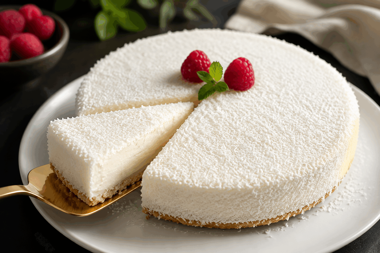 Le dessert coco ultra crémeux prêt en 5 minutes, sans four ni œuf, un délice parfait ! ✨ Description Ce dessert à la noix de coco est une douceur onctueuse et légère, réalisée sans cuisson ni œufs. Sa texture crémeuse et son goût délicatement sucré en font un véritable plaisir instantané, parfait pour une pause gourmande ou une fin de repas express. Facile et rapide à préparer, ce dessert est adapté à tous, même aux plus novices en cuisine ou aux personnes intolérantes aux œufs. Informations Temps de préparation : 5 minutes Temps de cuisson : 0 minute Nombre de portions : 4 personnes Difficulté : Facile Ingrédients Pour la crème coco 400 ml de lait de coco entier (en conserve) 200 g de fromage frais type mascarpone ou cream cheese 50 g de sucre glace 30 g de noix de coco râpée 1 cuillère à café d’extrait de vanille 1 pincée de sel Pour la décoration 20 g de noix de coco torréfiée Quelques feuilles de menthe fraîche (facultatif) Quelques éclats de chocolat blanc (facultatif) Préparation Verse le lait de coco dans un saladier et fouette-le légèrement pour bien homogénéiser la crème et l’eau. Ajoute le fromage frais, le sucre glace, la noix de coco râpée, l’extrait de vanille et la pincée de sel. Mélange vigoureusement avec un fouet électrique ou manuel jusqu’à obtenir une consistance lisse et très crémeuse, sans grumeaux. Goûte et ajuste la douceur en ajoutant un peu plus de sucre glace si nécessaire. Répartis la crème dans 4 petits bols ou verrines, puis place au frais pendant au moins 30 minutes pour que la texture se raffermisse légèrement. Avant de servir, parsème de noix de coco torréfiée, ajoute quelques feuilles de menthe et, si désiré, quelques éclats de chocolat blanc pour apporter une touche gourmande. Astuces Pour un dessert encore plus frais, ajoute quelques glaçons dans le lait de coco avant de le fouetter. Remplace le mascarpone par du yaourt grec pour une version plus légère et légèrement acidulée. La noix de coco râpée peut être toastée à sec dans une poêle pour intensifier sa saveur avant de l’incorporer. Ce dessert se conserve 24 heures au réfrigérateur, mais il est optimal consommé rapidement pour garder toute sa fraîcheur et son onctuosité. Service Servez ce dessert coco ultra crémeux bien frais dans de jolies verrines transparentes pour mettre en valeur sa texture nacrée. Il s’accompagne délicieusement d’un thé vert léger ou d’un café parfumé. Parfait pour un dessert improvisé ou un goûter d’été, il saura ravir petits et grands avec sa simplicité et son goût exotique.