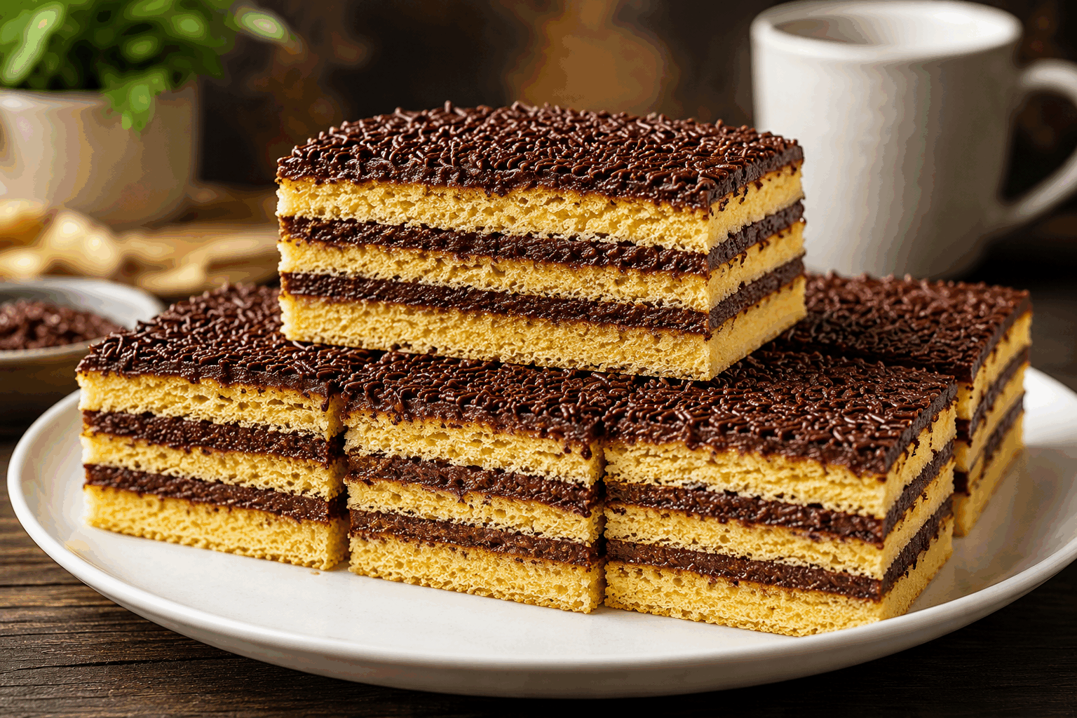 Le fondant au chocolat facile qui fait l’unanimité en 5 minutes, à essayer absolument 🔥 Description Ce fondant au chocolat est un dessert irrésistible, alliant une texture fondante et un goût intense de cacao. Sa préparation ultra rapide en seulement 5 minutes en fait une recette parfaite pour tous les gourmands pressés. Idéal à partager lors d’un repas en famille ou entre amis, il ravira à coup sûr petits et grands. Informations Temps de préparation : 5 minutes Temps de cuisson : 10 minutes Nombre de portions : 4 personnes Difficulté : Facile Ingrédients Pour le fondant 180 g de chocolat noir pâtissier 100 g de beurre 80 g de sucre en poudre 3 œufs 50 g de farine 1 pincée de sel Préparation Préchauffe le four à 180°C (th. 6). Fais fondre le chocolat et le beurre doucement au bain-marie ou au micro-ondes en remuant régulièrement pour obtenir un mélange lisse. Dans un saladier, fouette les œufs avec le sucre jusqu’à ce que le mélange blanchisse et devienne mousseux. Ajoute le chocolat fondu au mélange œufs-sucre, puis incorpore la farine tamisée et la pincée de sel. Mélange délicatement à la spatule jusqu’à homogénéité. Verse la pâte dans un moule à cake ou dans des ramequins individuels beurrés. Enfourne pour 10 minutes : la surface doit être prise mais le cœur fondant. Laisse tiédir quelques minutes avant de démouler et servir. Astuces Utilise un chocolat de bonne qualité pour un goût plus intense. Adapte le temps de cuisson selon ton four et la taille du moule pour conserver un cœur bien fondant. Pour un fondant encore plus gourmand, ajoute une petite cuillère de pâte de noisette ou de caramel au centre avant cuisson. Pense à sortir les œufs et le beurre à l’avance pour qu’ils soient à température ambiante, cela facilite le mélange. Service Serre ce fondant tiède, accompagné d’une boule de glace vanille ou d’un coulis de fruits rouges pour une touche fraîche et acidulée. Il plaira aussi lors d’un goûter improvisé ou en dessert rapide après un dîner entre amis.