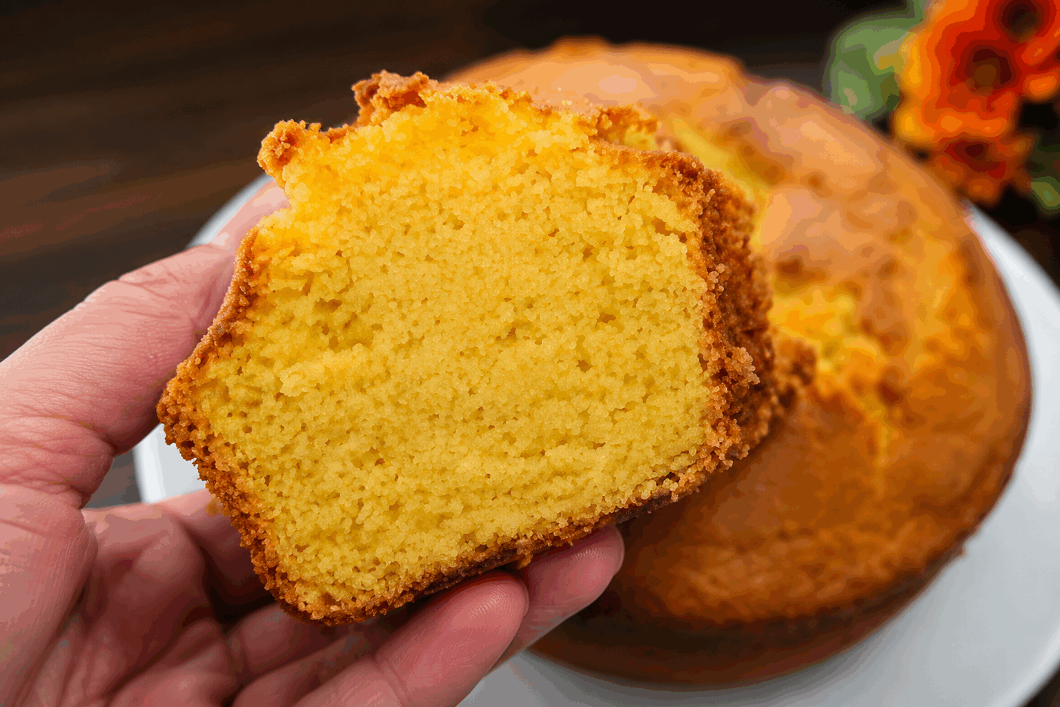 Le gâteau à l'orange qui fond en 5 minutes et séduit toute la famille 🍊👌 Description Ce gâteau à l'orange est une merveille de simplicité et de légèreté. Moelleux et parfumé, il tient sa texture fondante d’une cuisson rapide qui enchante petits et grands. Parfait pour un goûter express ou un dessert improvisé, il séduit par sa fraîcheur acidulée et son goût naturel d’agrumes. Informations Temps de préparation : 5 minutes Temps de cuisson : 20 minutes Nombre de portions : 6 personnes Difficulté : Facile Ingrédients Pour le gâteau 3 œufs 150 g de sucre en poudre 120 g de farine 1 sachet de levure chimique (environ 10 g) 100 ml d’huile végétale neutre 2 oranges non traitées (jus et zeste) 1 pincée de sel Préparation Préchauffe le four à 180°C (th. 6). Lave soigneusement les oranges. Râpe finement les zestes puis presse les oranges pour en récupérer le jus. Dans un saladier, bats les œufs avec le sucre jusqu'à ce que le mélange blanchisse et devienne mousseux. Ajoute l’huile en filet en continuant de fouetter, puis incorpore le jus et les zestes d’orange. Tamise la farine, la levure chimique et la pincée de sel, puis incorpore-les délicatement à la préparation pour éviter les grumeaux. Verse la pâte dans un moule à cake ou à manqué légèrement huilé ou chemisé de papier cuisson. Enfourne pour 20 minutes environ. Vérifie la cuisson en piquant le gâteau avec la pointe d’un couteau : elle doit ressortir propre. Laisse tiédir avant de démouler pour préserver son moelleux et sa texture fondante. Astuces Utilise des oranges bien fraîches et non traitées pour un goût optimal et une belle saveur naturelle. Ne mélange pas trop la pâte pour conserver un gâteau léger et aérien. Si tu souhaites un parfum encore plus intense, ajoute une cuillère à soupe de grand marnier ou de liqueur d’orange. Ce gâteau se conserve très bien à température ambiante, enveloppé dans un torchon, pendant 2 jours. Service Sers ce gâteau tiède ou à température ambiante, accompagné d’une tasse de thé ou d’un café. Il est également délicieux avec une salade de fruits frais ou une boule de sorbet à l’orange pour un dessert léger et gourmand. Parfait pour un goûter en famille ou un dessert improvisé qui fait toujours sensation.