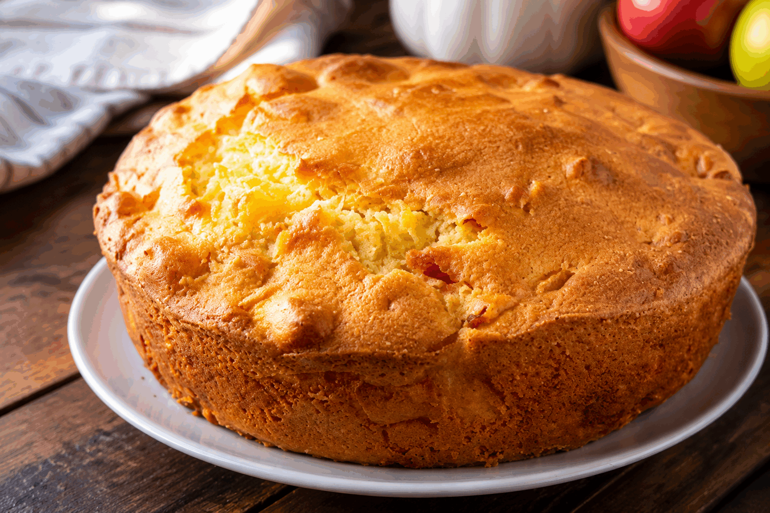 Le gâteau au yaourt aux pommes de ma grand-mère, prêt en 5 minutes et délicieux 🍰✨ Description Ce gâteau au yaourt aux pommes est un classique familial, simple et rapide à préparer, parfait pour un goûter gourmand ou un dessert réconfortant. Sa texture moelleuse et ses morceaux de pommes fondants lui confèrent un goût authentique et délicatement fruité, comme le faisait ma grand-mère. Informations Temps de préparation : 5 minutes Temps de cuisson : 35 minutes Nombre de portions : 8 personnes Difficulté : Facile Ingrédients Pour la pâte 1 pot de yaourt nature (125 g) 2 pots de sucre en poudre 3 pots de farine 1/2 pot d'huile neutre (tournesol ou colza, environ 60 ml) 3 œufs 1 sachet de levure chimique (10 g) 1 pincée de sel 1 cuillère à café d’extrait de vanille (facultatif) Pour la garniture 2 pommes moyennes (env. 250 g), pelées et coupées en petits dés ou lamelles 1 cuillère à soupe de sucre roux (facultatif, pour caraméliser les pommes) Préparation Préchauffe le four à 180°C (chaleur tournante de préférence). Dans un saladier, vide le pot de yaourt. Utilise ce pot comme mesure pour les autres ingrédients. Ajoute le sucre et les œufs au yaourt. Mélange énergiquement au fouet jusqu’à obtenir une préparation lisse et homogène. Incorpore la farine, la levure et la pincée de sel. Mélange délicatement pour éviter les grumeaux. Ajoute l’huile et l’extrait de vanille, puis remue doucement pour bien intégrer le tout. Incorpore les pommes coupées à la pâte. Si tu souhaites, saupoudre-les de sucre roux avant de les mélanger pour un léger effet caramélisé. Verse la pâte dans un moule à gâteau beurré ou recouvert de papier cuisson (environ 22 cm de diamètre). Enfourne et laisse cuire 30 à 35 minutes. Vérifie la cuisson avec la pointe d’un couteau qui doit ressortir sèche. Laisse refroidir quelques minutes avant de démouler sur une grille. Astuces Pour un gâteau encore plus fondant, remplace un tiers de la farine par de la poudre d’amandes. Utilise des pommes acidulées comme la Granny Smith pour équilibrer le goût sucré de la pâte. Veille à bien mélanger sans trop travailler la pâte pour ne pas la rendre compacte. Conserve le gâteau dans une boîte hermétique à température ambiante pendant 2 à 3 jours pour préserver sa moelleux. Service Ce gâteau se déguste tiède ou froid, nature ou accompagné d’une boule de glace vanille ou d’un peu de crème fraîche légèrement sucrée. Idéal pour un goûter familial ou une pause café conviviale.