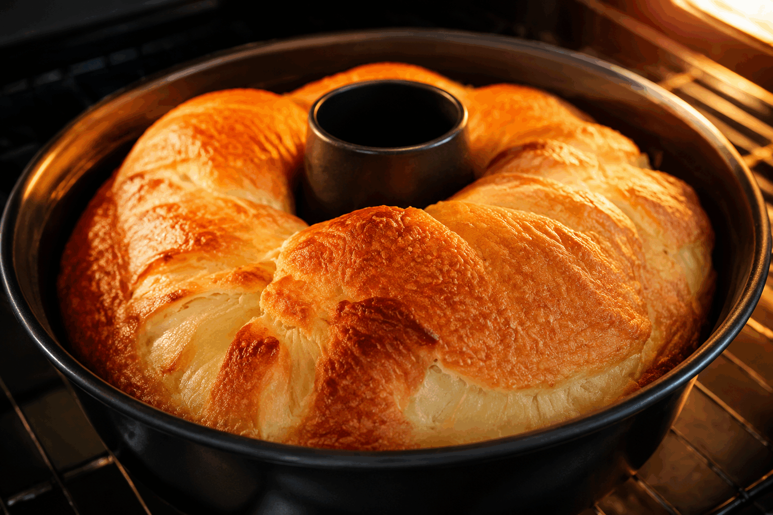 Le gâteau moelleux prêt en 5 minutes, simple et terriblement délicieux 🔥 Description Ce gâteau moelleux est une véritable merveille de rapidité et de simplicité, parfait pour une envie gourmande express. Sa texture fondante et son goût sucré en font un dessert convivial, idéal pour toutes les occasions, du goûter improvisé au dessert de dernière minute. Informations Temps de préparation : 5 minutes Temps de cuisson : 20 minutes Nombre de portions : 6 personnes Difficulté : Facile Ingrédients Pour le gâteau 150 g de farine 150 g de sucre 1 cuillère à café de levure chimique 2 œufs 120 ml de lait 80 ml d’huile végétale neutre (tournesol ou colza) 1 cuillère à café d’extrait de vanille Une pincée de sel Préparation Préchauffe le four à 180°C (chaleur statique). Dans un saladier, mélange la farine, le sucre, la levure chimique et la pincée de sel. Dans un autre récipient, bats les œufs avec le lait, l’huile et l’extrait de vanille jusqu’à obtenir un mélange homogène. Verse progressivement le mélange liquide sur les ingrédients secs, puis mélange rapidement sans insister pour garder le moelleux. Verse la pâte dans un moule à cake ou un moule rond préalablement beurré et fariné. Enfourne pour 20 minutes. Vérifie la cuisson avec la pointe d’un couteau : elle doit ressortir sèche. Laisse tiédir avant de démouler pour éviter que le gâteau ne se casse. Astuces Ne mélange pas trop la pâte pour conserver un maximum de moelleux et éviter qu’elle devienne élastique. Pour un goût encore plus gourmand, ajoute 50 g de pépites de chocolat ou des fruits frais directement dans la pâte. Si tu es pressé, le gâteau se conserve très bien à température ambiante, recouvert d’un linge propre, pendant 2 jours. Remplace le lait par du lait d’amande ou de soja pour une version sans lactose. Service Servez ce gâteau moelleux à température ambiante, accompagné d’un thé, d’un café ou d’un verre de lait. Il conviendra parfaitement pour un goûter rapide ou un dessert léger après un repas simple. N’hésitez pas à le napper d’un peu de confiture ou à le déguster avec une boule de glace pour un plaisir encore plus gourmand.