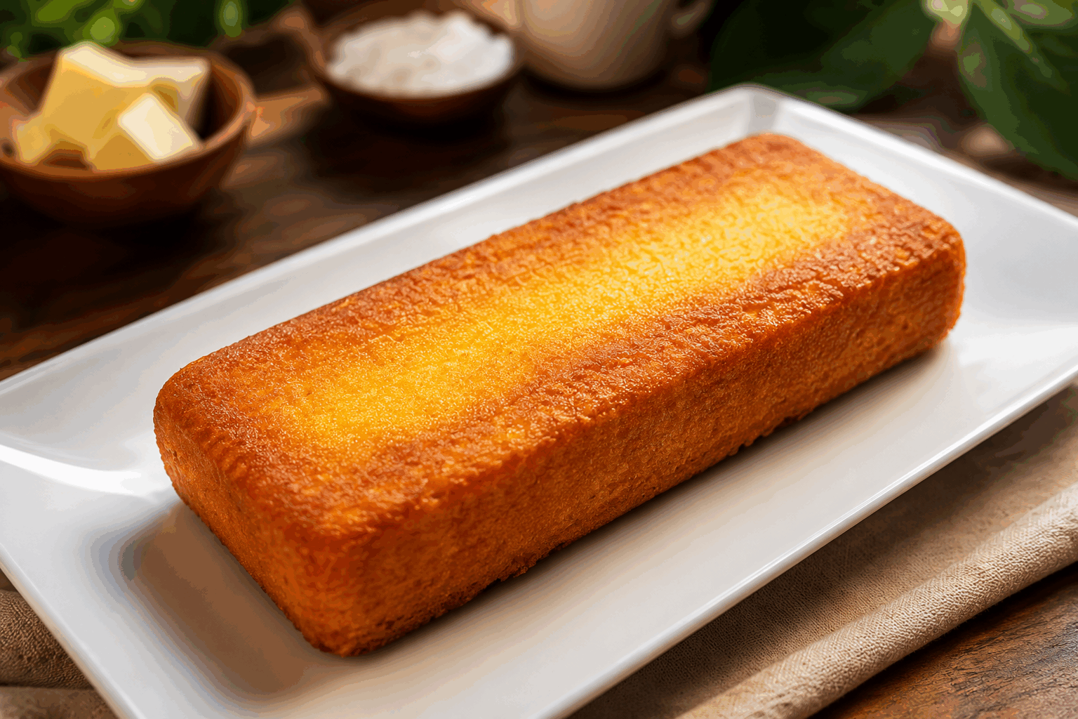 Le gâteau moelleux qui se fait en 5 minutes et fond en bouche à chaque fois 😍 Description Ce gâteau ultra moelleux se prépare en un temps record, parfait pour une envie gourmande de dernière minute. Sa texture fondante et légère ravira petits et grands, avec un goût doux et délicat qui rappelle un gâteau fait maison. Idéal pour accompagner un café ou un goûter improvisé. Informations Temps de préparation : 5 minutes Temps de cuisson : 20 minutes Nombre de portions : 6 personnes Difficulté : Facile Ingrédients Pour la pâte 150 g de farine 100 g de sucre en poudre 2 œufs 100 ml de lait 80 ml d’huile végétale (tournesol ou colza) 1 sachet de levure chimique (environ 10 g) 1 cuillère à café d’extrait de vanille 1 pincée de sel Préparation Préchauffe le four à 180°C (chaleur traditionnelle). Dans un saladier, bats les œufs avec le sucre jusqu’à ce que le mélange blanchisse. Ajoute l’huile, le lait et l’extrait de vanille puis mélange bien. Incorpore la farine tamisée avec la levure et la pincée de sel, mélange juste assez pour obtenir une pâte homogène sans grumeaux. Verse la pâte dans un moule à gâteau préalablement beurré ou chemisé de papier cuisson. Enfourne pour environ 20 minutes. Vérifie la cuisson en enfonçant la lame d’un couteau : elle doit ressortir sèche. Laisse tiédir quelques minutes avant de démouler pour conserver tout le moelleux. Astuces Ne mélange pas trop la pâte une fois la farine ajoutée pour garder la texture légère. Utilise un moule en silicone pour démouler facilement sans graisser. Tu peux parfumer ce gâteau avec un zeste de citron ou d’orange pour varier les plaisirs. Conserve le gâteau dans une boîte hermétique pour préserver tout son moelleux pendant 2 jours. Service Sers ce gâteau tiède ou à température ambiante, accompagné d’un thé, café ou d’une boule de glace vanille pour un dessert simple et gourmand. Il convient parfaitement pour un goûter rapide ou une pause douceur à tout moment de la journée.