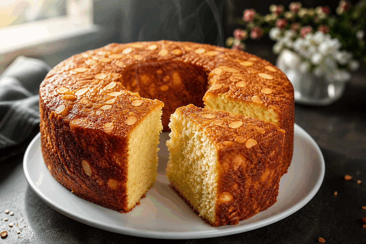 Le gâteau moelleux sans beurre qui fera fondre toute la famille en 10 minutes 😍 Description Ce gâteau moelleux sans beurre est parfait pour régaler toute la famille rapidement et simplement. Léger et savoureux, il combine douceur et tendresse en un temps record. Idéal pour une pause gourmande improvisée ou un goûter convivial. Informations Temps de préparation : 10 minutes Temps de cuisson : 25 minutes Nombre de portions : 6 personnes Difficulté : Facile Ingrédients Pour la pâte 180 g de farine 150 g de sucre 2 œufs 10 cl d'huile végétale neutre (tournesol ou colza) 12,5 cl de lait demi-écrémé 1 sachet de levure chimique (environ 11 g) 1 cuillère à café d’extrait de vanille 1 pincée de sel Préparation Préchauffe le four à 180°C (thermostat 6). Dans un saladier, bats les œufs avec le sucre jusqu’à obtenir un mélange mousseux et clair. Ajoute l’huile, le lait et l’extrait de vanille, puis mélange bien. Incorpore la farine, la levure et la pincée de sel, puis mélange délicatement pour éviter les grumeaux sans trop travailler la pâte. Verse la préparation dans un moule à cake ou à gâteau préalablement graissé ou recouvert de papier cuisson. Enfourne pour environ 25 minutes. Vérifie la cuisson en plantant la lame d’un couteau : elle doit ressortir sèche. Laisse refroidir quelques minutes avant de démouler délicatement. Astuces Remplace le lait par une boisson végétale (amande, soja) pour une version sans lactose. Si tu souhaites ajouter des fruits (pommes, poires ou pépites de chocolat), incorpore-les délicatement avant la cuisson. Utilise un fouet électrique pour un mélange plus aérien et un gâteau encore plus moelleux. Pour conserver le moelleux, enveloppe le gâteau dans un torchon propre une fois refroidi. Service Sers ce gâteau tiède ou à température ambiante, accompagné d’un thé, d’un café ou d’un verre de lait. Il sera parfait pour un goûter familial, un brunch ou un dessert simple mais gourmand.