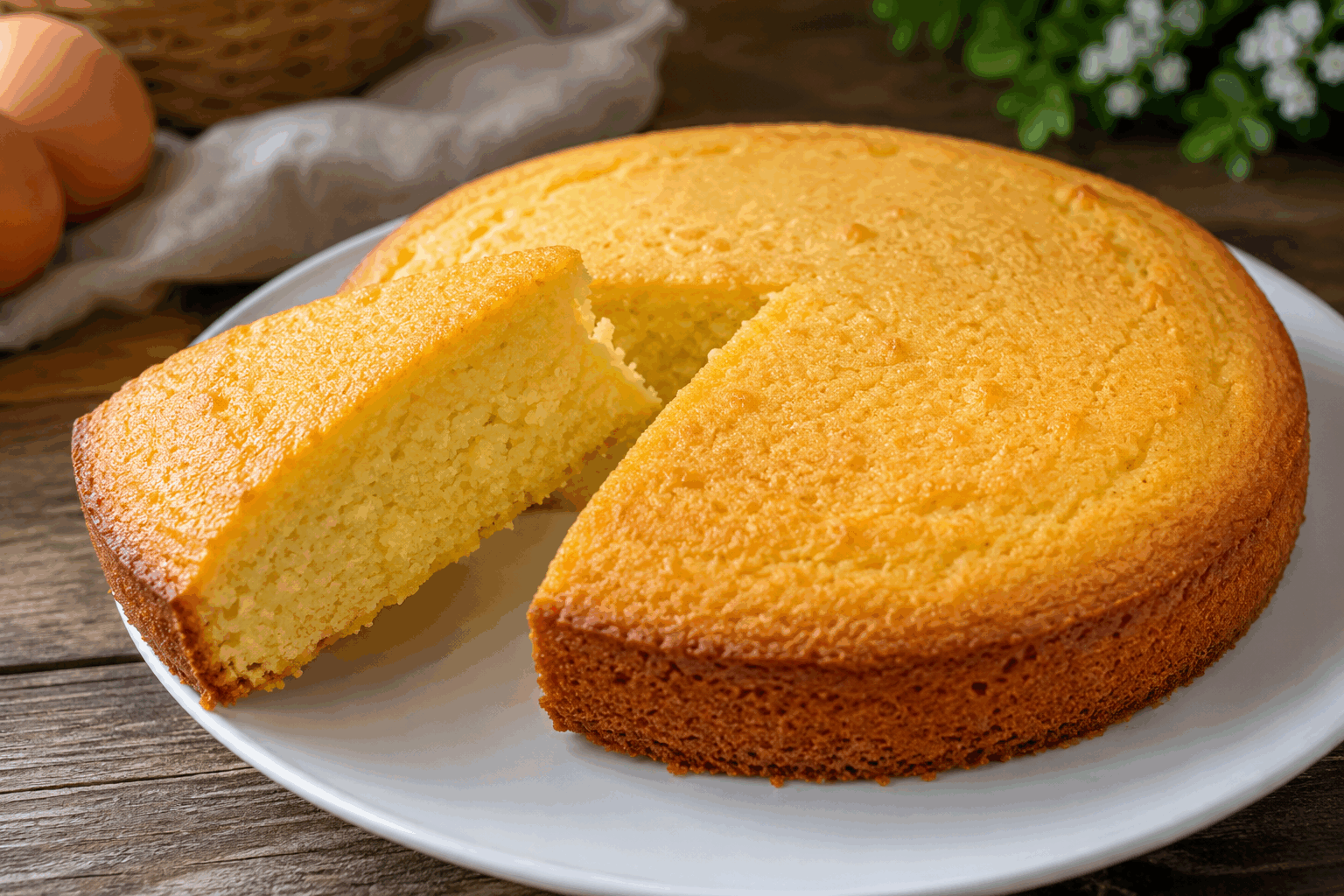 Le gâteau ultra-moelleux de grand-mère, prêt en 5 minutes pour un petit-déjeuner parfait 😍