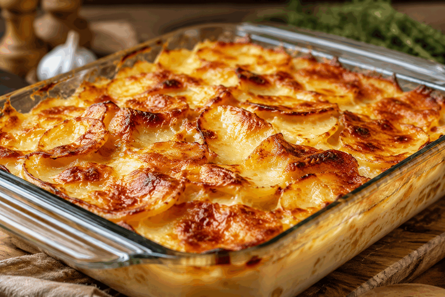 Le gratin dauphinois comme à la campagne : sans gluten, sans fromage et 5 ingrédients faciles 🍽️