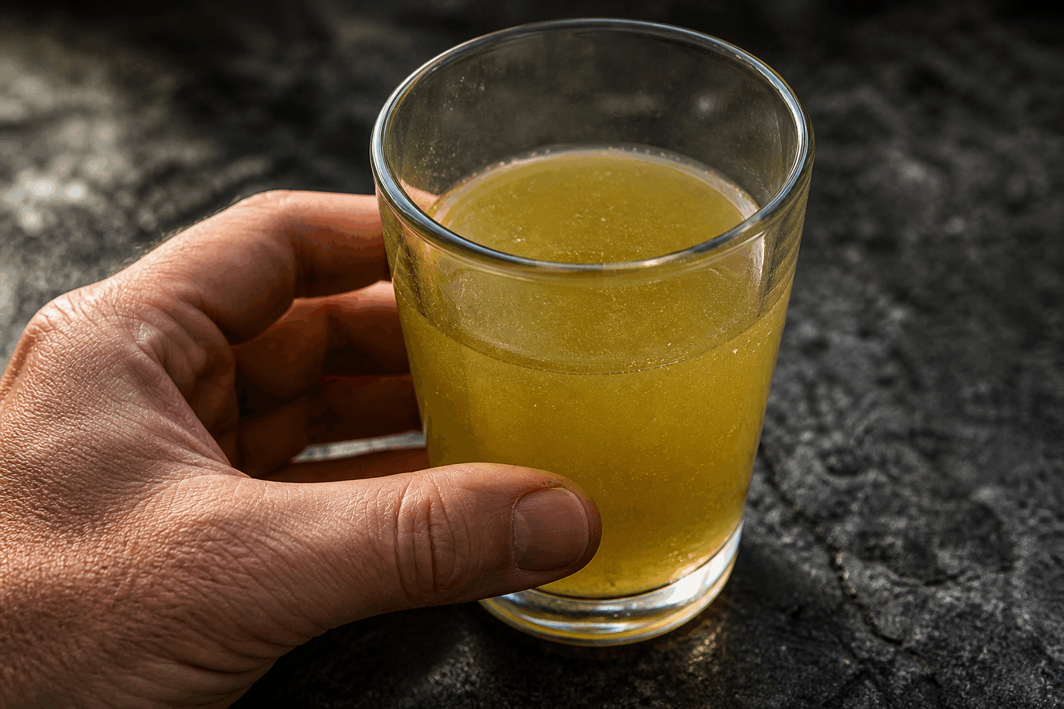 Le jus miracle du matin pour apaiser l’inflammation et booster votre santé 🔥 Description Ce jus vitalisant allie des ingrédients reconnus pour leurs propriétés anti-inflammatoires et détoxifiantes. Sa couleur éclatante et son goût légèrement acidulé apportent un véritable coup de fouet dès le réveil. Parfait pour démarrer la journée en boostant l’énergie et en soutenant le système immunitaire. Informations Temps de préparation : 10 minutes Temps de cuisson : 0 minute Nombre de portions : 2 verres Difficulté : Facile Ingrédients Pour le jus 2 carottes moyennes 1 pomme verte 1/2 citron (jus frais) 1 cm de gingembre frais 1/2 concombre 1 branche de céleri 1 pincée de curcuma en poudre 150 ml d’eau froide Quelques feuilles de menthe fraîche Préparation Rincez tous les fruits et légumes soigneusement à l'eau claire. Épluchez le gingembre et la moitié du citron (pour extraire le jus facilement). Coupez les carottes, la pomme, le concombre et la branche de céleri en morceaux adaptés à votre blender ou extracteur. Dans un blender, ajoutez les morceaux de carottes, pomme, concombre, céleri et gingembre. Versez le jus du demi-citron, ajoutez l’eau froide et la pincée de curcuma en poudre. Mélangez pendant 1 à 2 minutes jusqu’à obtenir une texture lisse et homogène. Filtrez le jus si vous préférez une consistance plus liquide, ou dégustez directement pour conserver les fibres. Ajoutez les feuilles de menthe fraîche pour parfumer, puis remuez doucement. Astuces Utilisez un extracteur pour un jus plus clair et facilement digestible. Sans extracteur, un blender suivi d’une filtration fonctionne très bien. Pour un goût plus doux, remplacez la pomme verte par une pomme rouge. Conservez le jus au réfrigérateur et consommez-le dans les 24 heures pour préserver ses vitamines. Le curcuma peut être remplacé par une touche de poivre noir pour améliorer son absorption. Service Servez ce jus frais dès le matin, idéalement à jeun pour une efficacité optimale. Vous pouvez l’accompagner d’une tranche de pain complet ou d’un bol de fruits secs pour un petit-déjeuner sain et équilibré. Parfait après une nuit de sommeil pour revitaliser l’organisme et apaiser les inflammations.