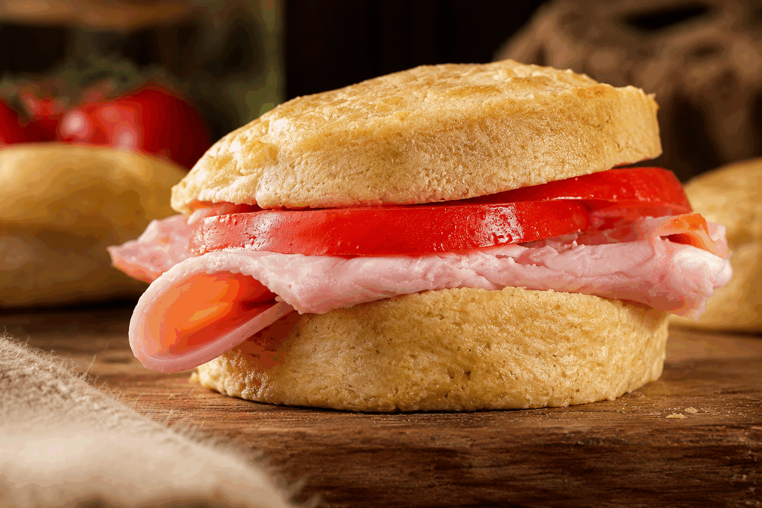 Le pain express en 5 minutes, sans farine ni eau, parfait pour mini sandwichs 👌🔥 Description Ce pain express est une solution inventive et rapide pour préparer de petits pains sans utiliser de farine ni d’eau. Léger et moelleux, il est idéal pour confectionner des mini sandwichs savoureux lors d’un apéritif ou d’une collation improvisée. Sa texture rappelle celle d’un pain de mie aérien, parfait pour accompagner diverses garnitures. Informations Temps de préparation : 5 minutes Temps de cuisson : 10 minutes Nombre de portions : 6 mini pains Difficulté : Facile Ingrédients Pour le pain 250 g de fromage blanc à 20% de matière grasse 150 g de poudre d’amandes 2 œufs 1 cuillère à café de levure chimique 1/2 cuillère à café de sel 1 cuillère à soupe de graines de sésame (optionnel) Préparation Préchauffe le four à 180°C (chaleur statique ou ventilée). Dans un grand bol, bats les œufs avec le fromage blanc jusqu’à obtention d’un mélange homogène. Ajoute la poudre d’amandes, la levure chimique et le sel. Mélange doucement jusqu’à incorporation complète sans trop travailler la pâte. Forme 6 petits pains sur une plaque recouverte de papier cuisson en déposant des tas de pâte espacés. Si tu souhaites, saupoudre-les de graines de sésame. Enfourne pour 10 minutes, jusqu’à ce que les pains soient dorés et fermes au toucher. Laisse refroidir totalement sur une grille avant de couper en deux pour garnir. Astuces Pour varier les saveurs, incorpore des herbes fraîches finement ciselées (ciboulette, persil) directement dans la pâte. Si tu ne trouves pas de fromage blanc, remplace-le par du yaourt grec nature, qui donnera une texture similaire. Décolle délicatement les mini pains du papier cuisson pour éviter qu’ils ne s’émiettent. Conserve-les dans une boîte hermétique à température ambiante, à consommer dans les 24 heures pour garder leur moelleux. Service Sers ces mini pains comme base pour des sandwichs apéritifs garnis de légumes croquants, fromages frais, charcuterie ou tartinades. Leur taille les rend parfaits pour un buffet convivial ou un pique-nique improvisé. Ils accompagnent aussi très bien une salade fraîche pour un repas léger.